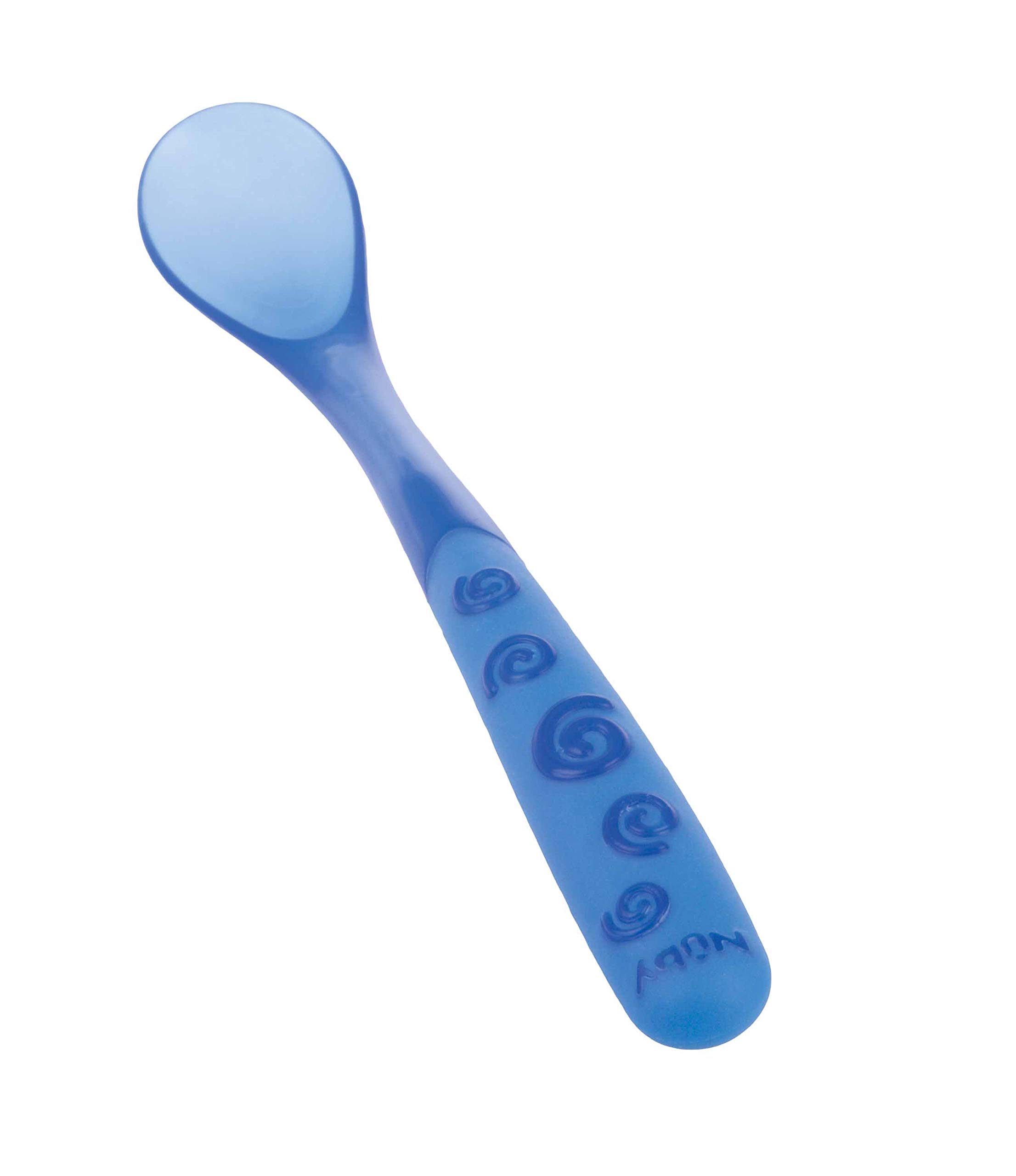 nuby-cucchiaio-lungo-per-svezzamento-manico-18-cm-per-raggiungere-il-fondo-dei-v image 2