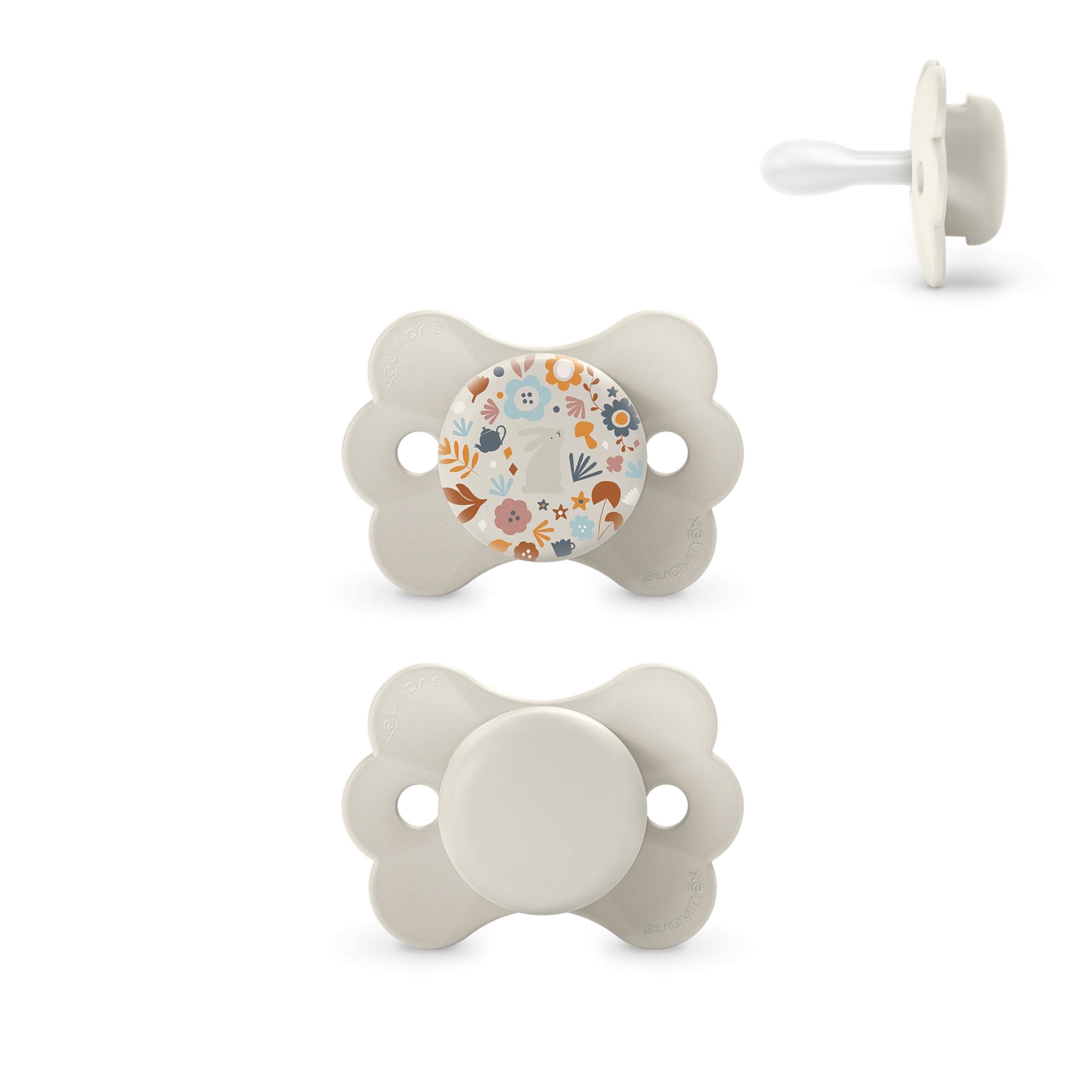 suavinex-sx-pro-ciucci-0-6-mesi-wonderland-beige-confezione-2-tettarella-fisiolo image 1