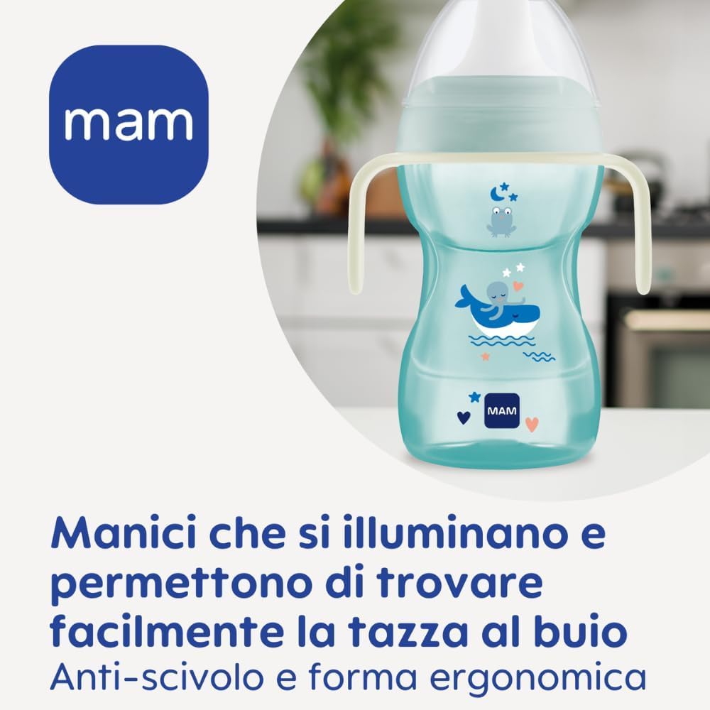 mam-fun-to-drink-cup-tazza-bambini-270-ml-borraccia-8-mesi-con-beccuccio-extra-m image 2