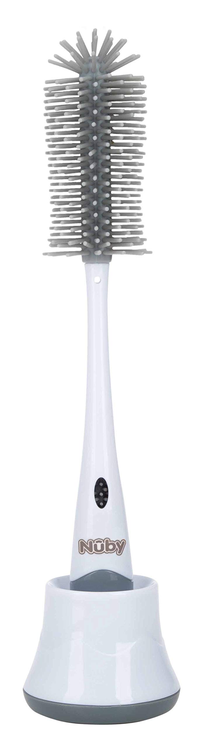 nuby-scovolino-in-silicone-2-in-1-per-biberon-tazze-tettarelle-e-succhietti-con- image 1
