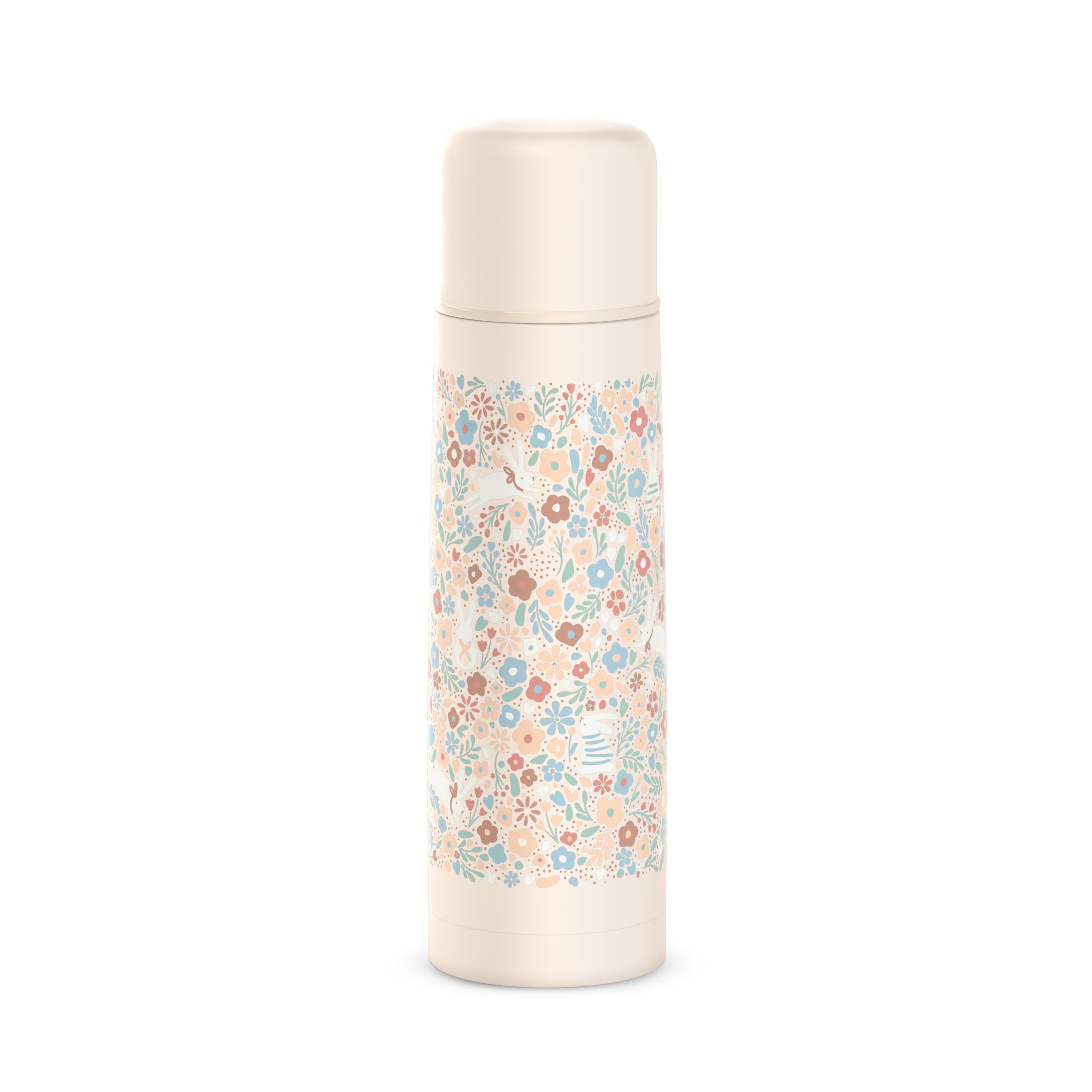 suavinex-thermos-liquido-per-neonato-500-ml-in-acciaio-inox-fiori-chiusura-ermet image 1