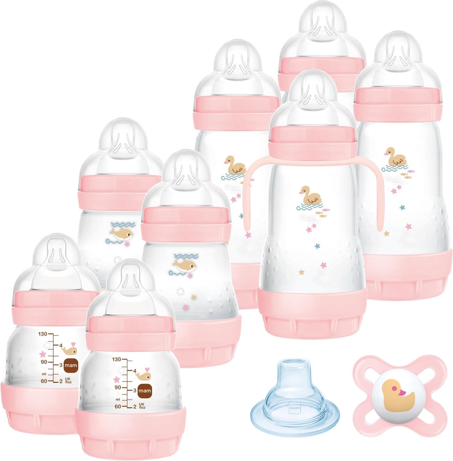 mam-set-biberon-easy-start-neonato-8-pezzi-anticolica-130-260-ml-con-ciuccio-ori image 1