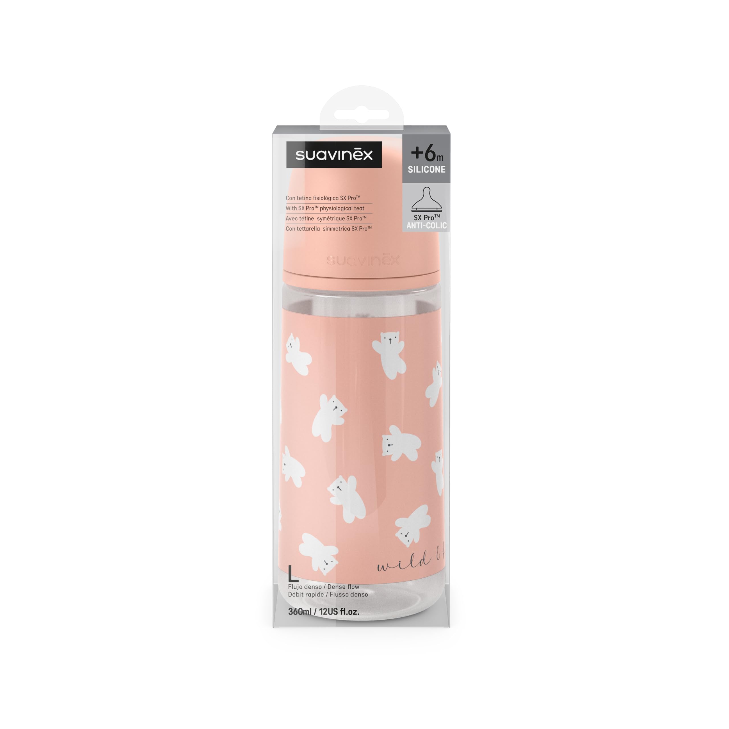 suavinex-biberon-sx-pro-360-ml-flusso-denso-l-con-valvola-anticolica-per-pappe-l image 6