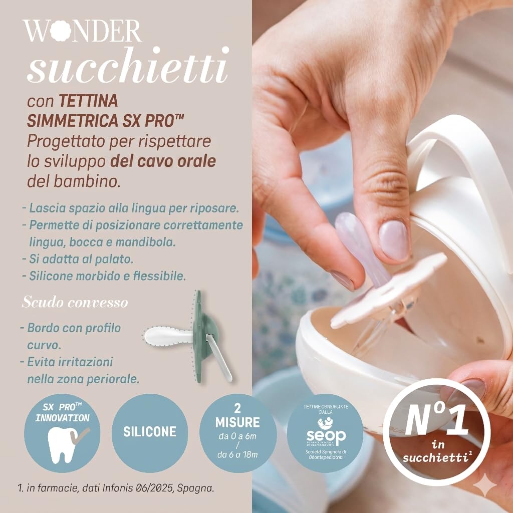 suavinex-ciucci-wonder-butterfly-0-6-mesi-set-da-2-con-tettarella-fisiologica-sx image 3