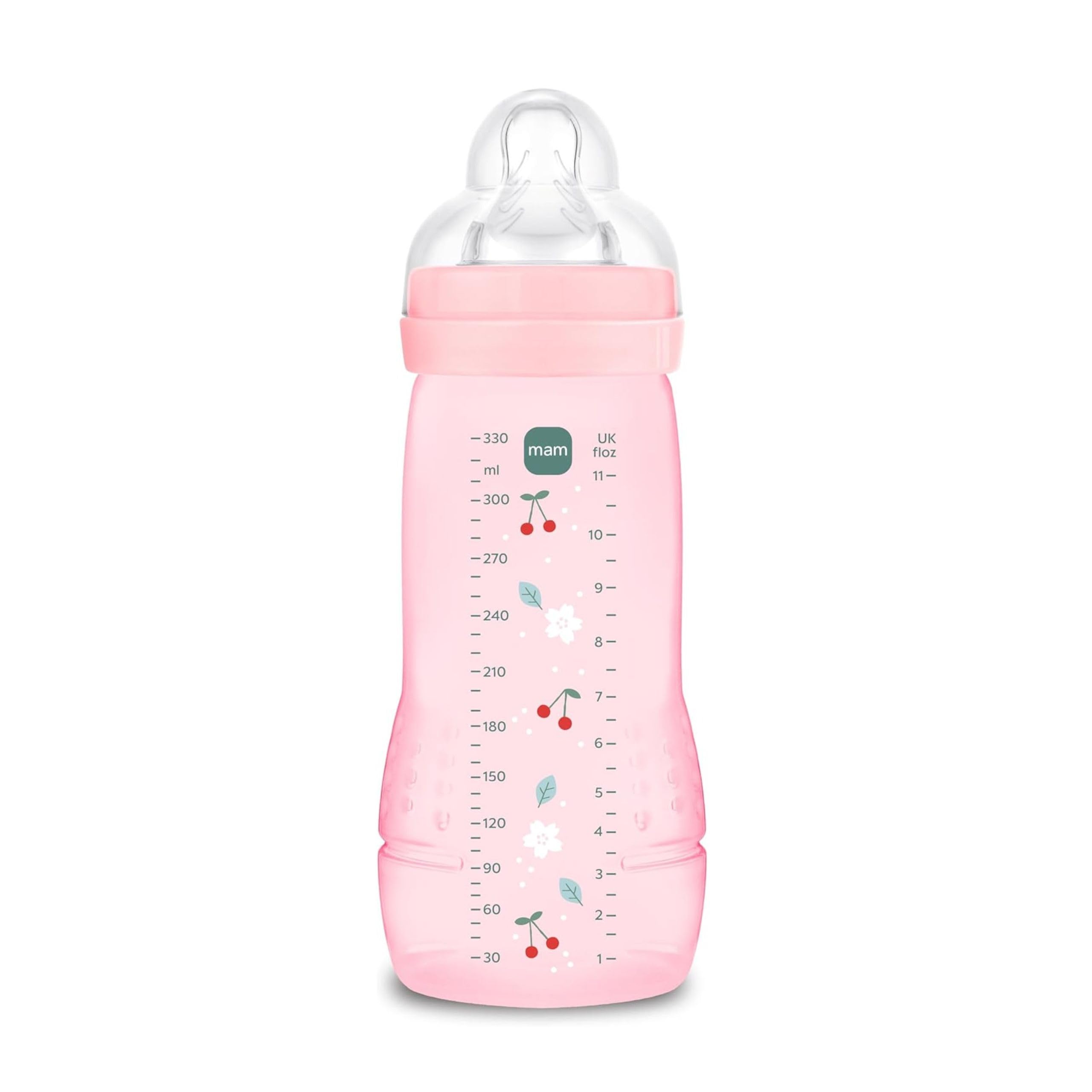 mam-easy-active-baby-bottle-330-ml-biberon-ergonomico-anti-goccia-con-tettarella image 1