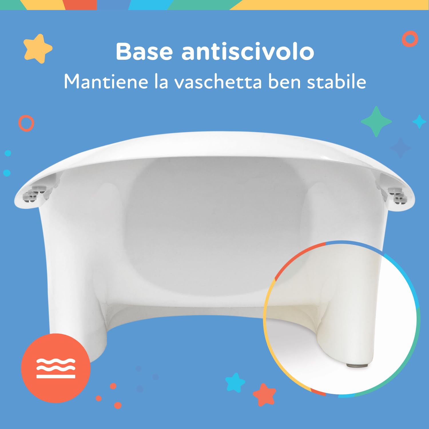 nuby-vaschetta-bagnetto-neonato-con-supporto-testa-e-base-antiscivolo-bianca-e-g image 5