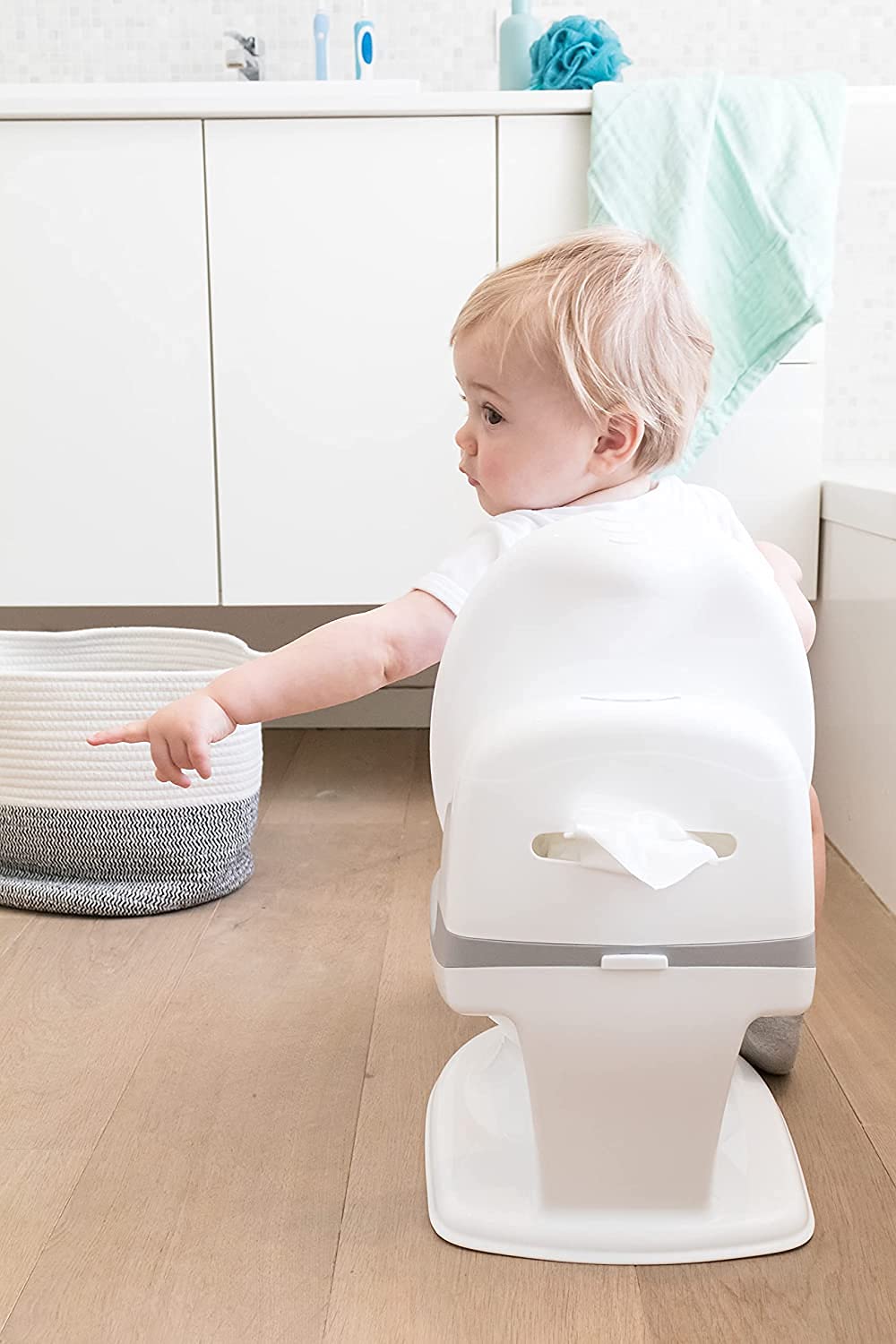 nuby-dr-talbot-s-my-real-potty-vasino-educativo-con-suono-di-sciacquone-reale-e- image 6