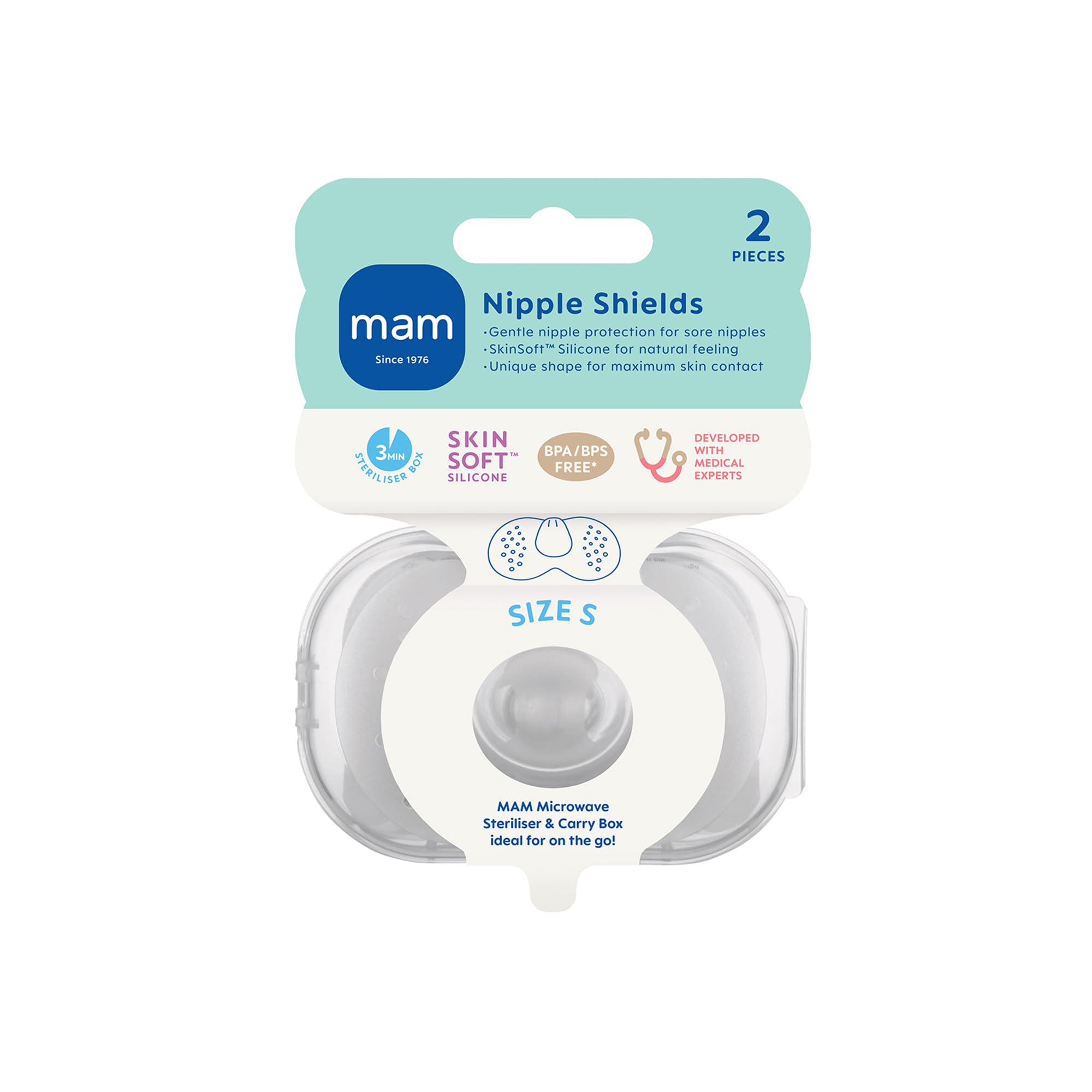 mam-paracapezzoli-in-silicone-skinsoft-misura-s-2-pezzi-con-custodia-sterilizzab image 2