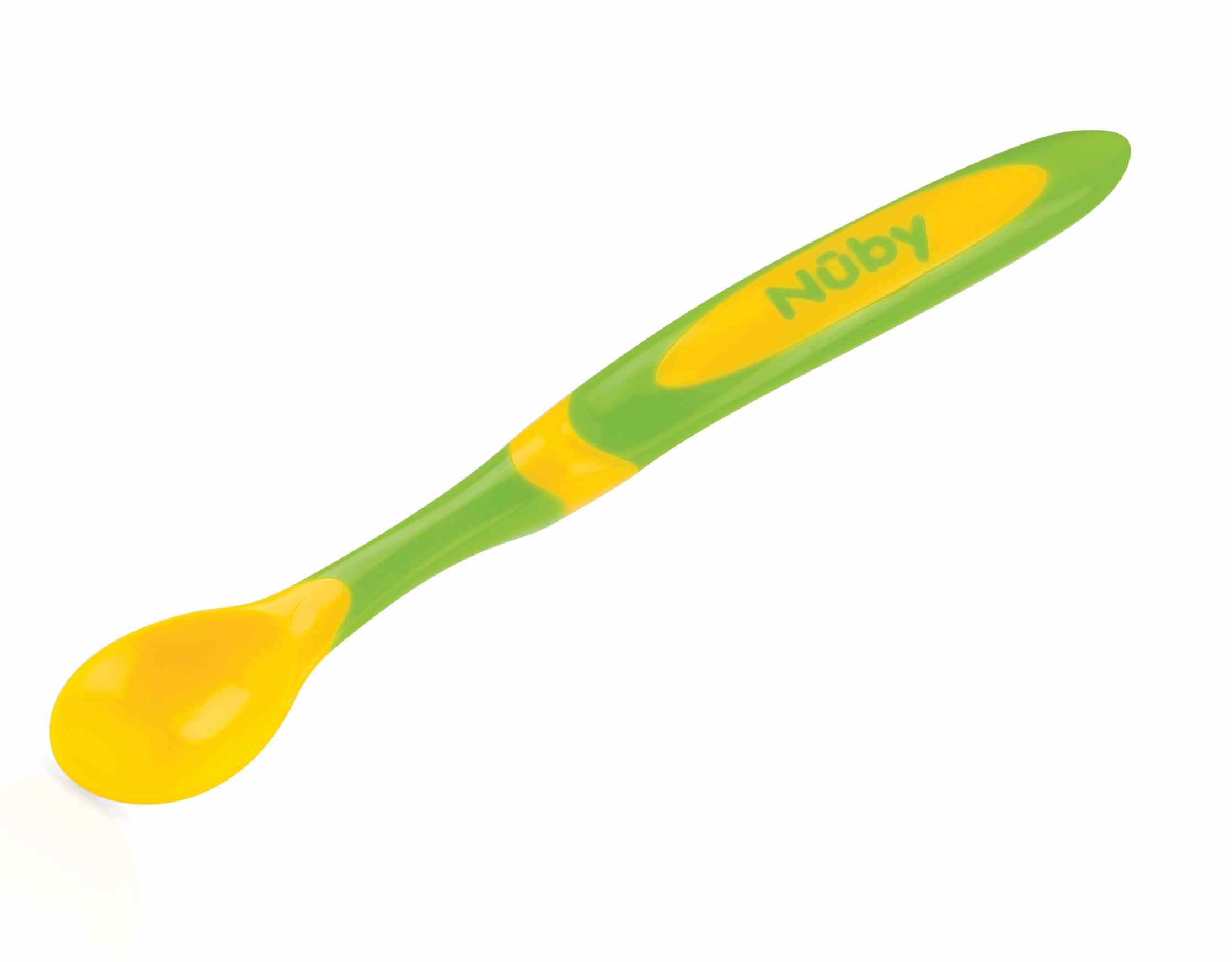 nuby-cucchiai-da-pappa-a-manico-lungo-easy-grip-set-da-4-dai-6-mesi image 3