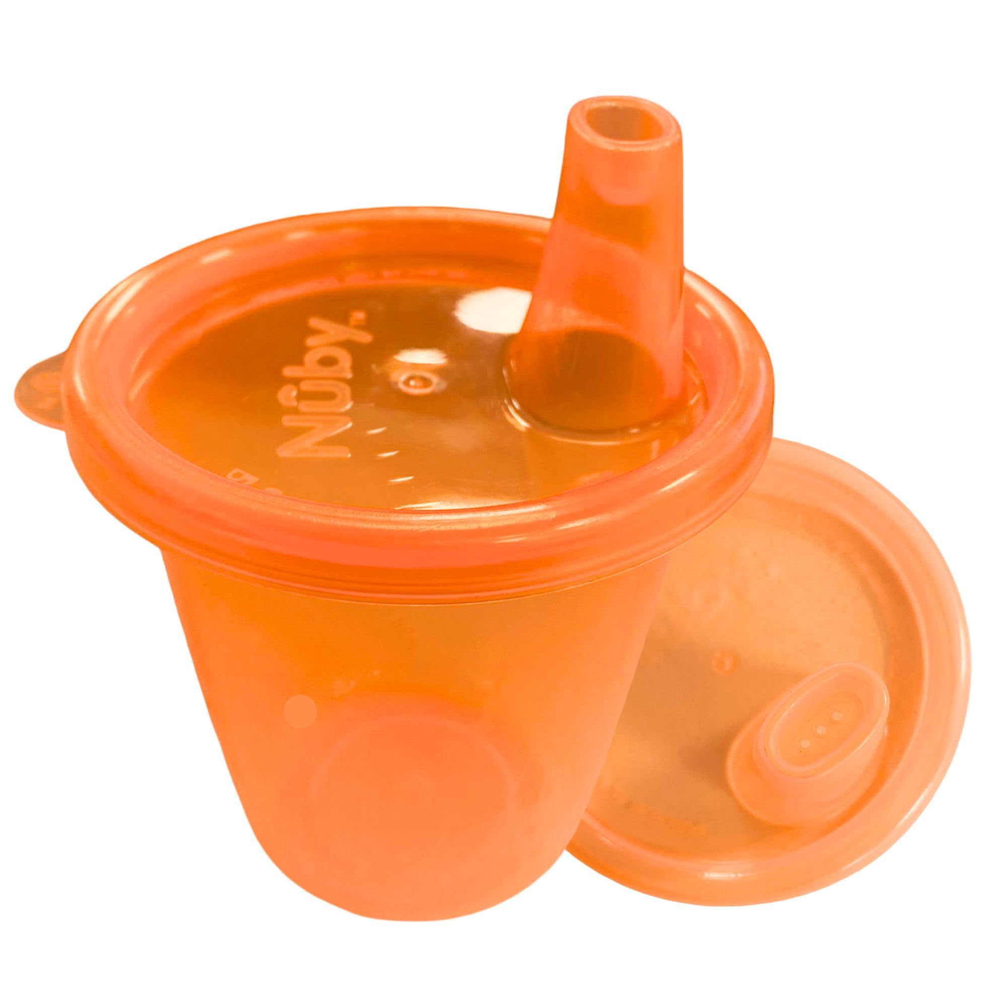 nuby-wash-or-toss-bicchieri-con-beccuccio-in-polipropilene-210-ml-set-da-6-pezzi image 4