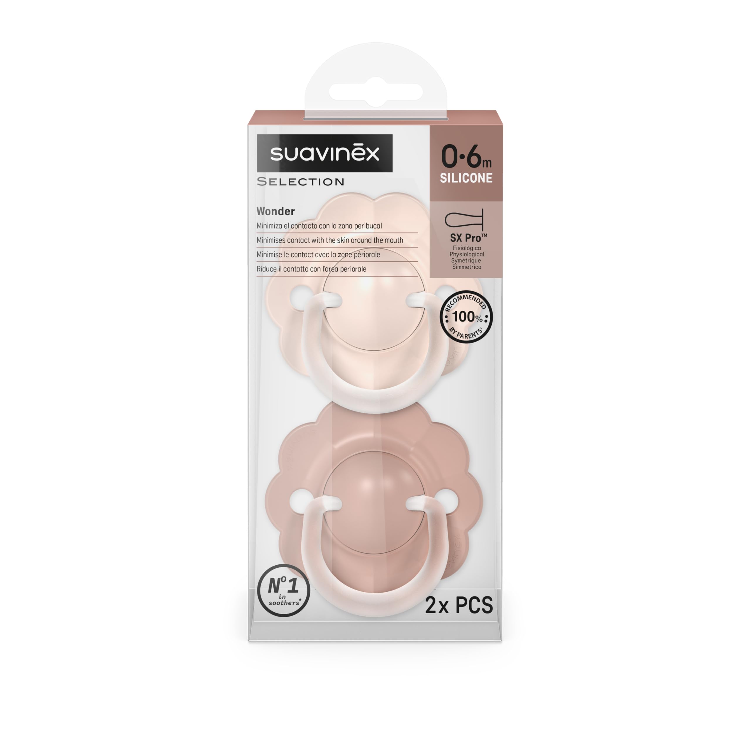 suavinex-ciuccio-wonder-confezione-2-pezzi-sx-pro-silicone-0-6-mesi-con-anello-p image 6