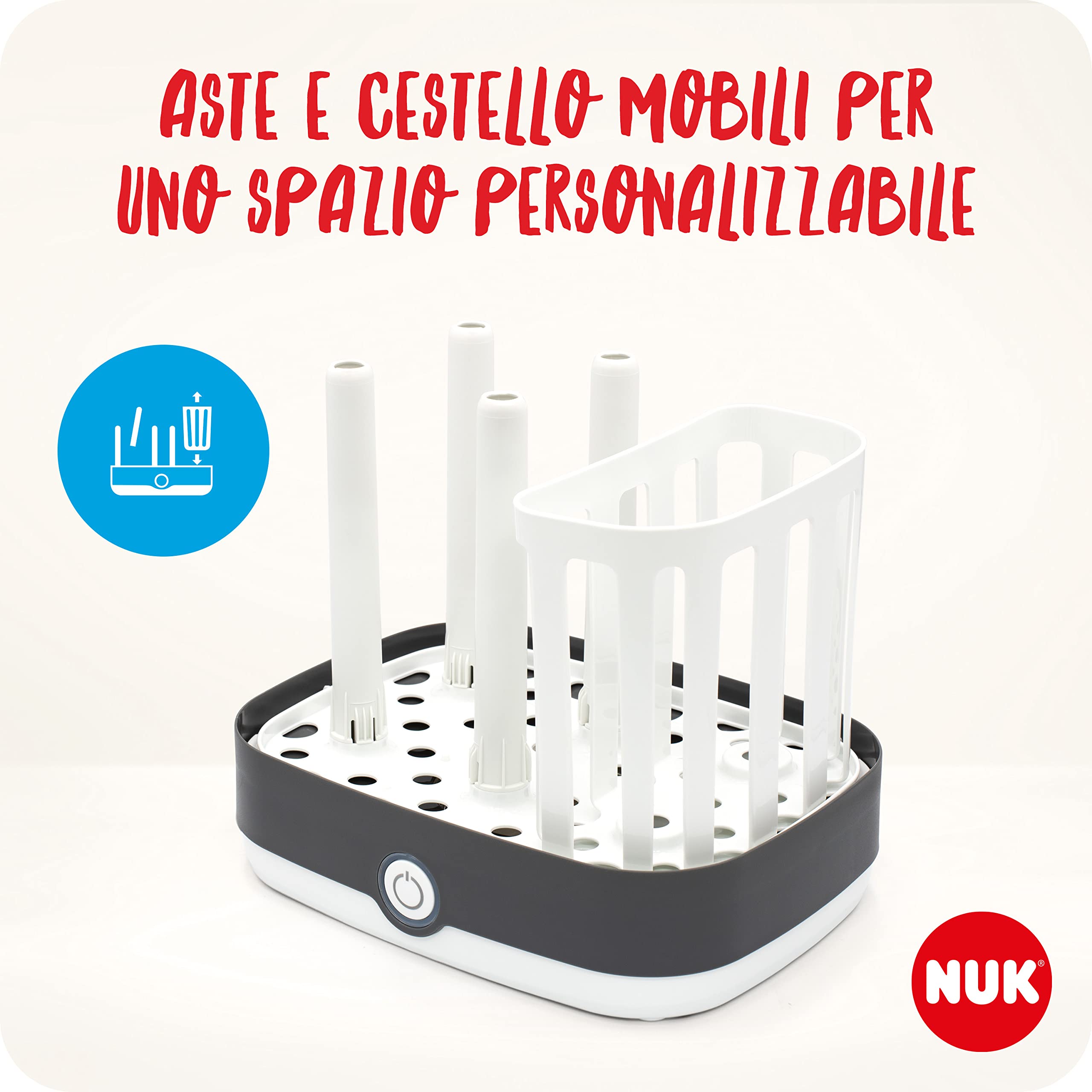 nuk-vario-express-sterilizzatore-a-vapore-elettrico-per-biberon-6-biberon-in-6-m image 4