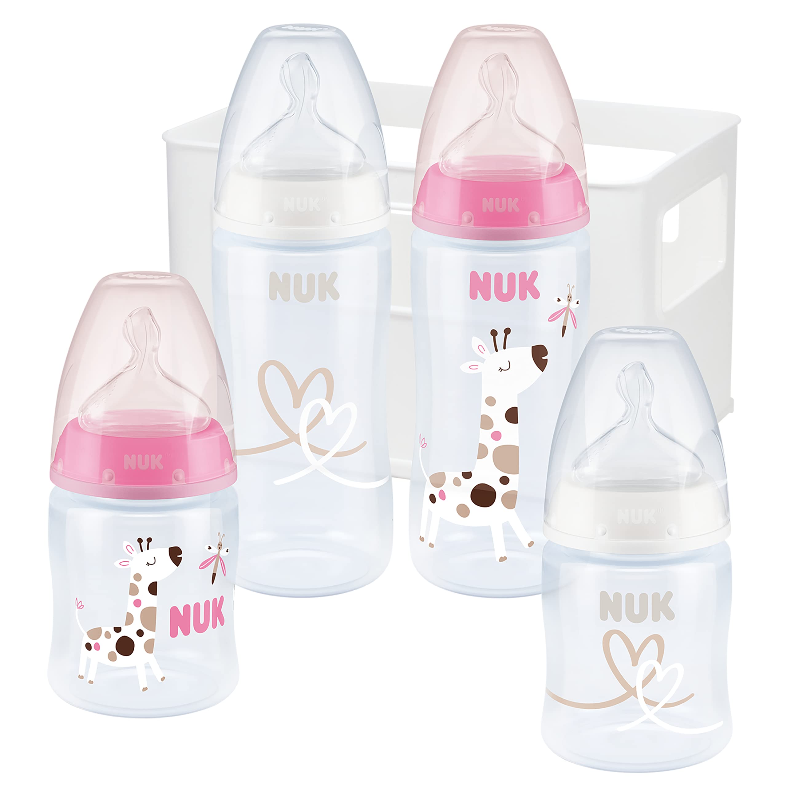 nuk-first-choice-starter-set-biberon-0-6-mesi-4-biberon-con-controllo-temperatur image 1