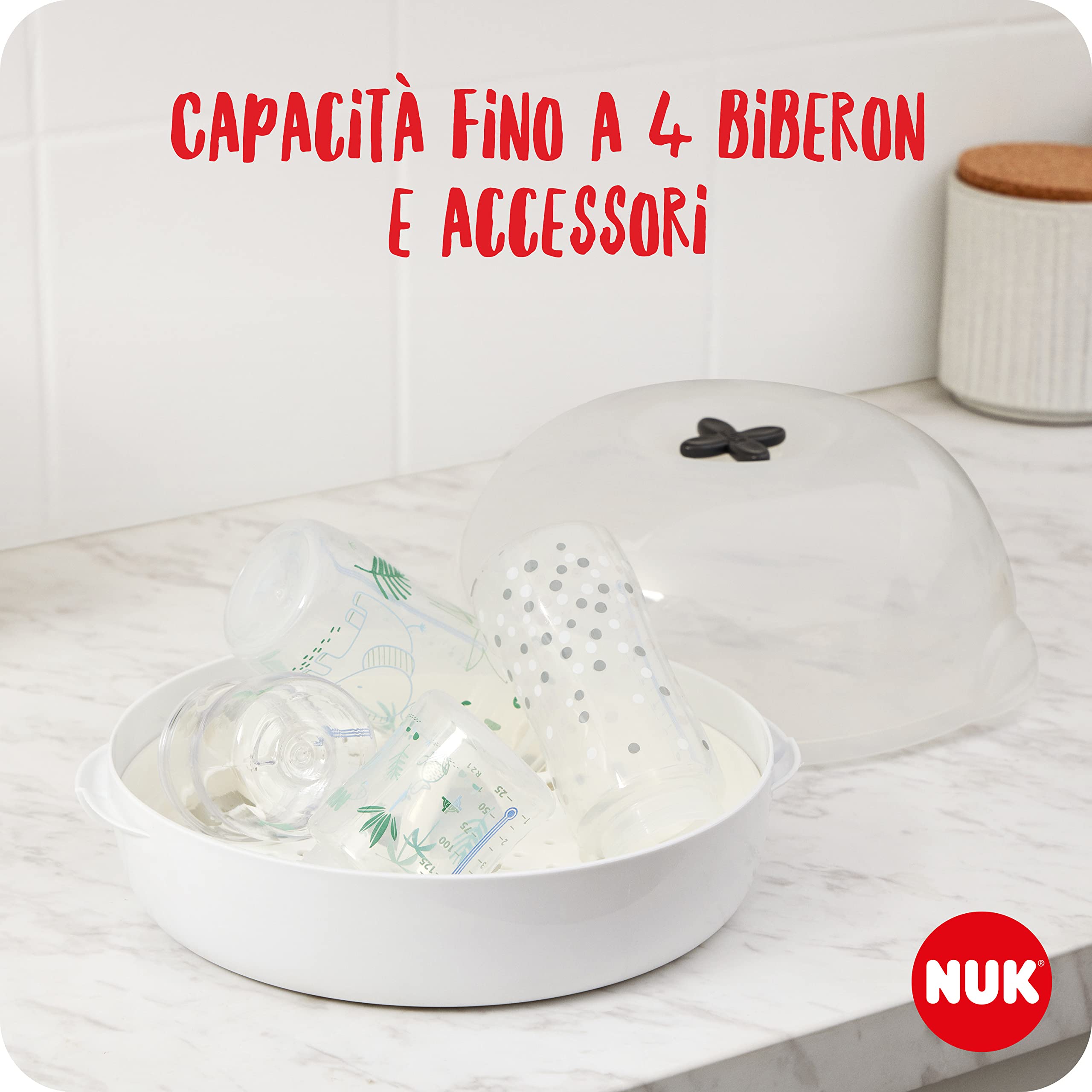 nuk-micro-express-plus-sterilizzatore-biberon-per-microonde-fino-a-4-biberon-in- image 3
