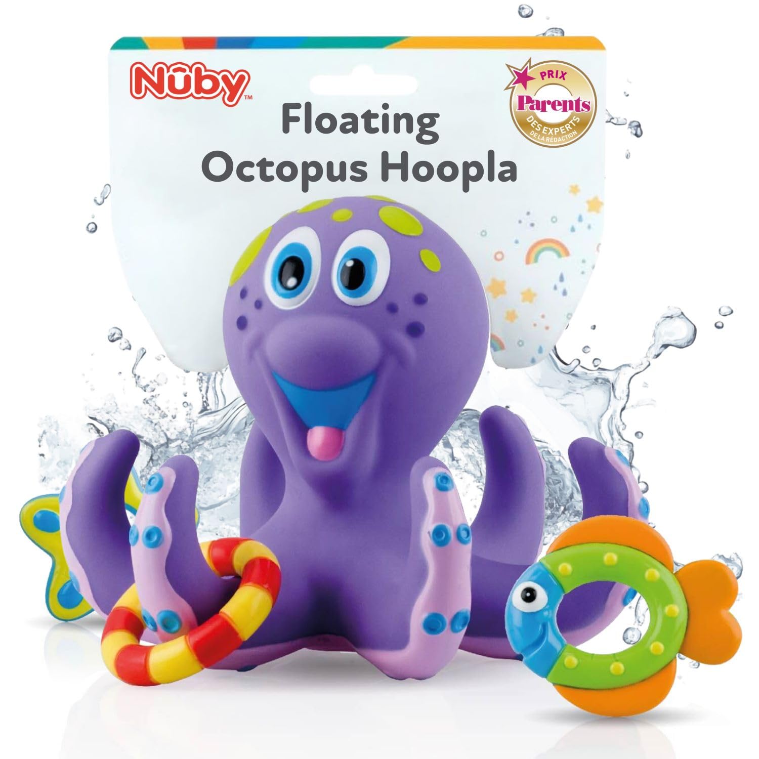 nuby-lettere-e-numeri-in-schiuma-per-il-bagno-36-pezzi-multicolori-aderenti-alle image 6