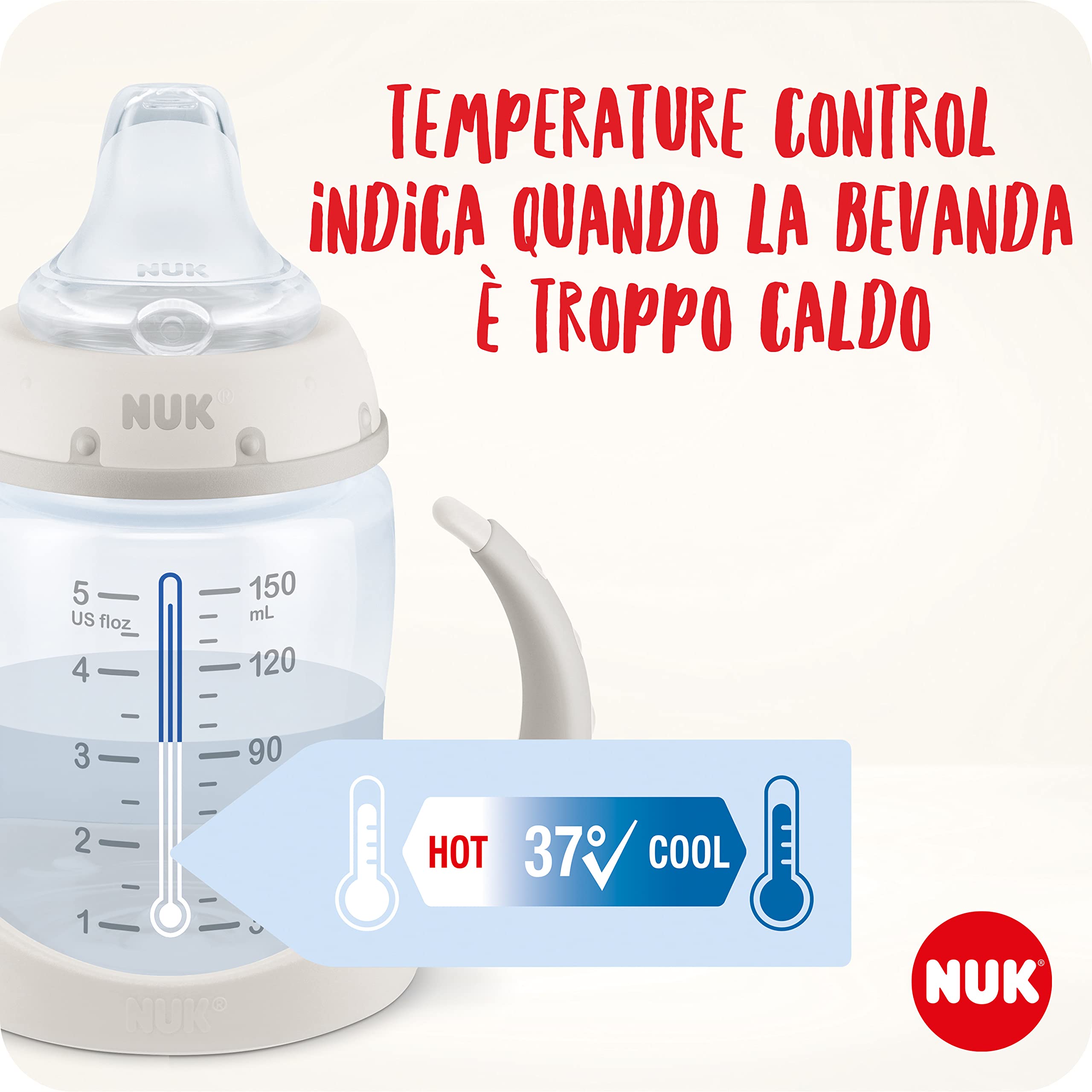 nuk-first-choice-tazza-antigoccia-dinosauro-150-ml-6-18-mesi-controllo-temperatu image 2