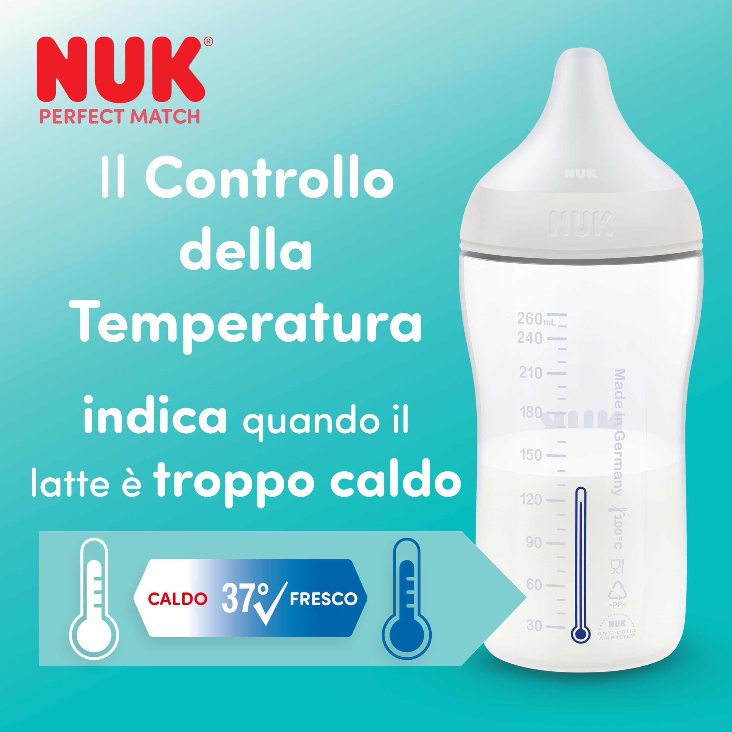 nuk-perfect-match-biberon-anti-colica-3-mesi-260-ml-in-pp-con-indicatore-di-temp image 8