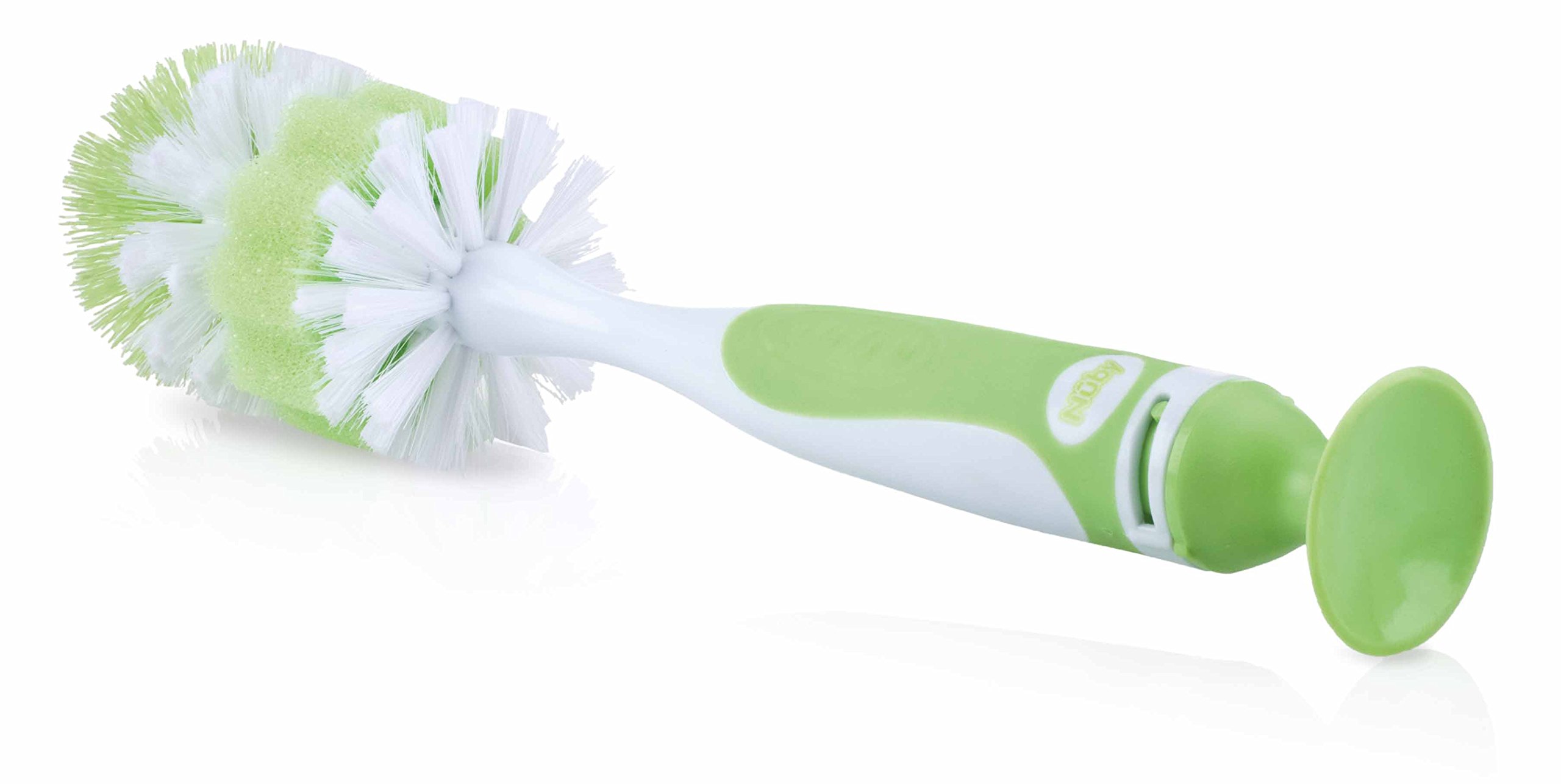 nuby-5524-scovolino-2-in-1-per-biberon-tettarelle-e-succhietti-con-ventosa-e-pen image 3