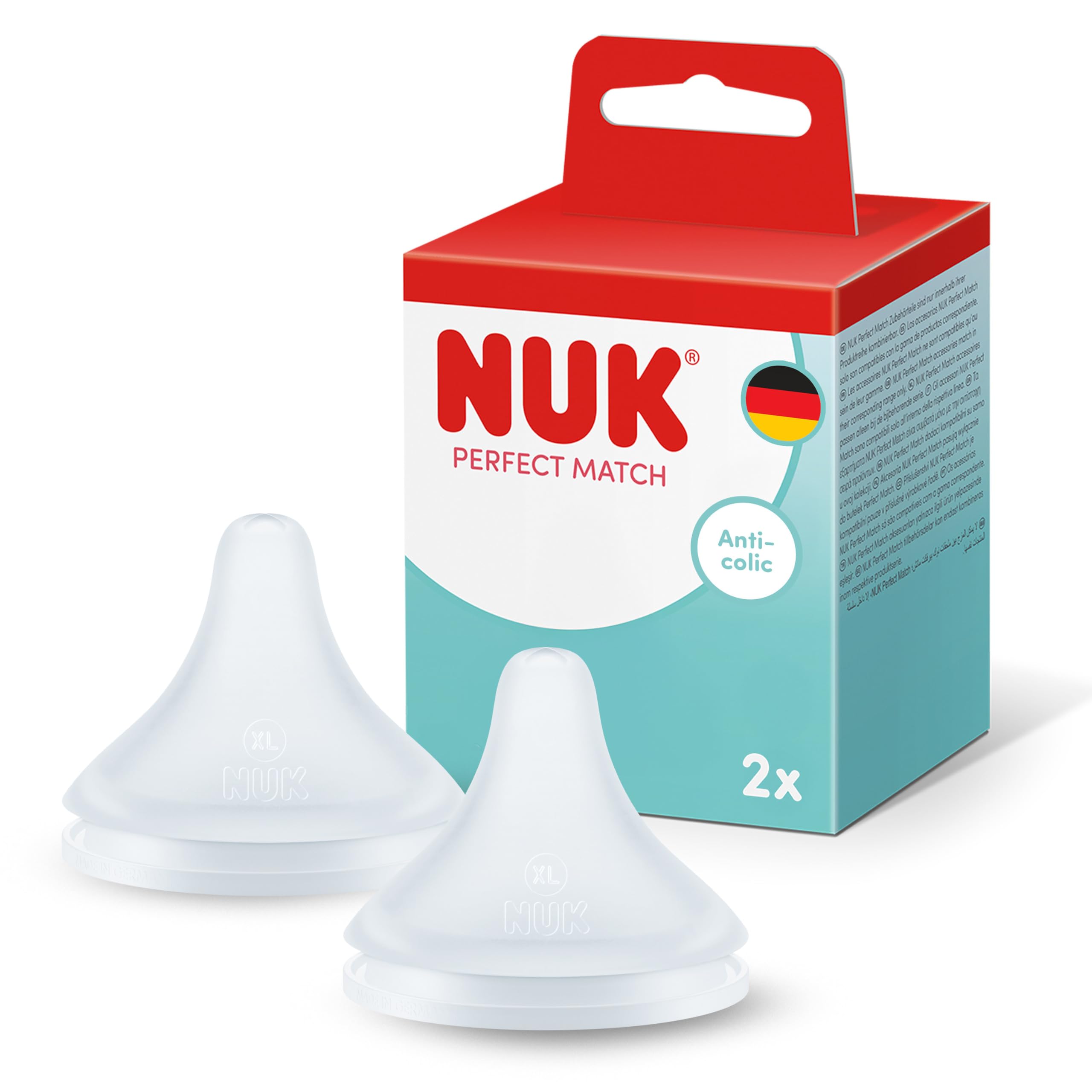 nuk-perfect-match-tettarelle-per-biberon-3-mesi-silicone-anticolica-taglia-picco image 8