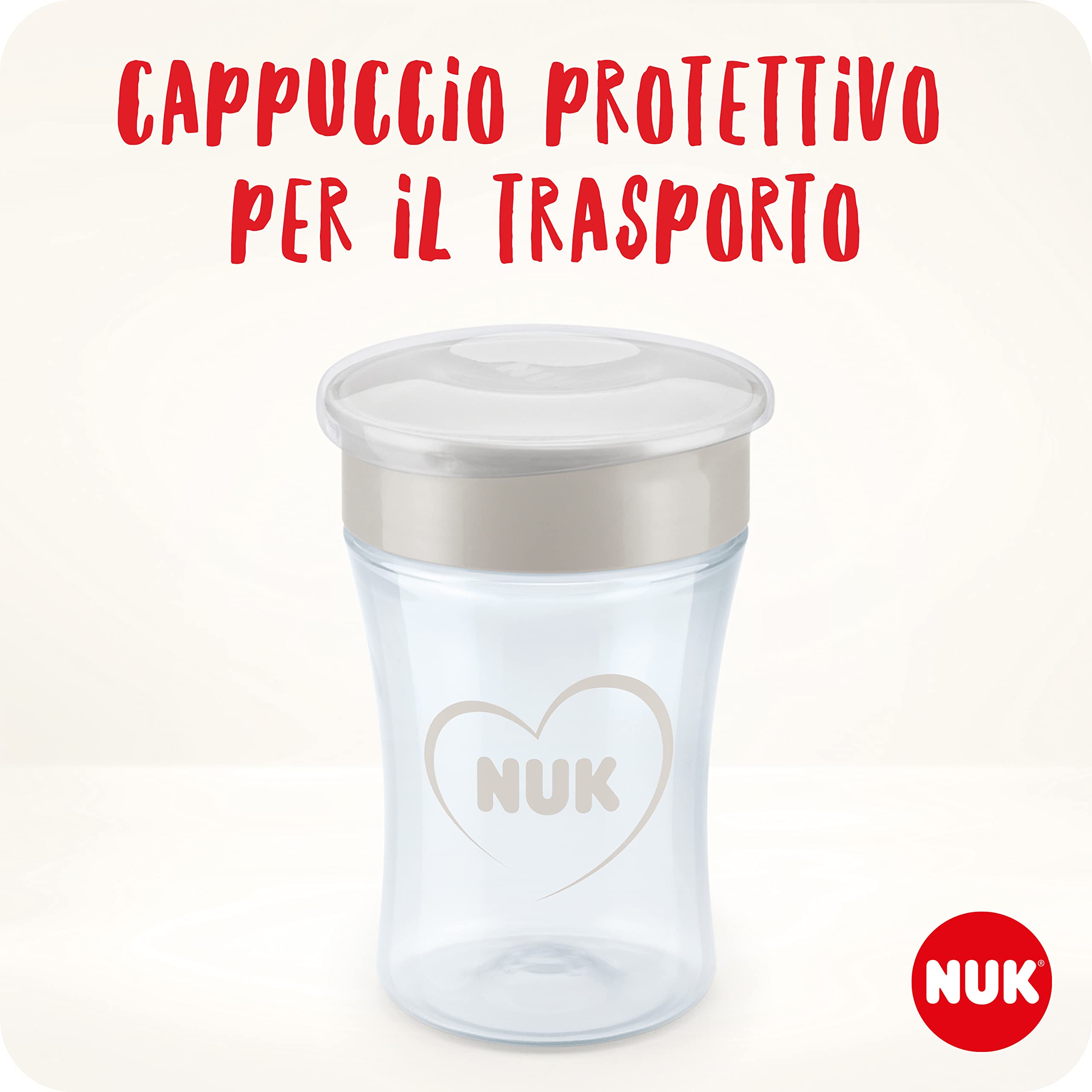 nuk-magic-cup-230-ml-bicchiere-antigoccia-a-bordo-360-8-mesi-senza-bpa-disney-to image 4