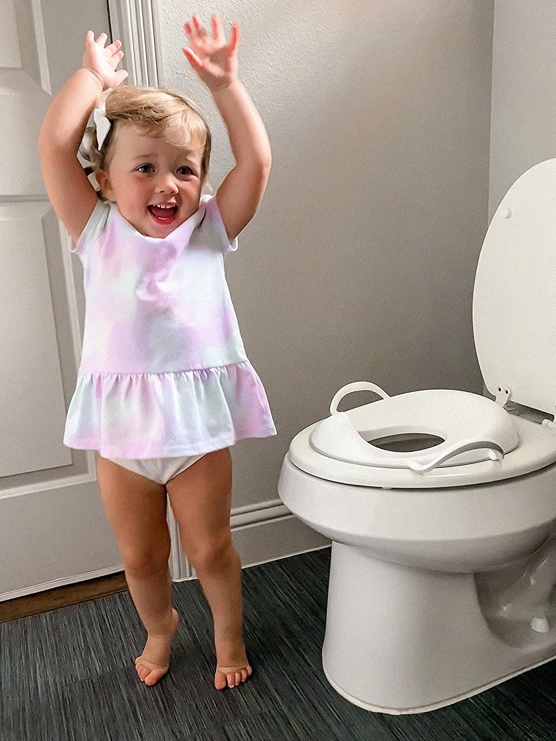 dr-talbot-s-by-nuby-riduttore-wc-per-bambini-con-paraspruzzi-e-maniglie-easy-gri image 5