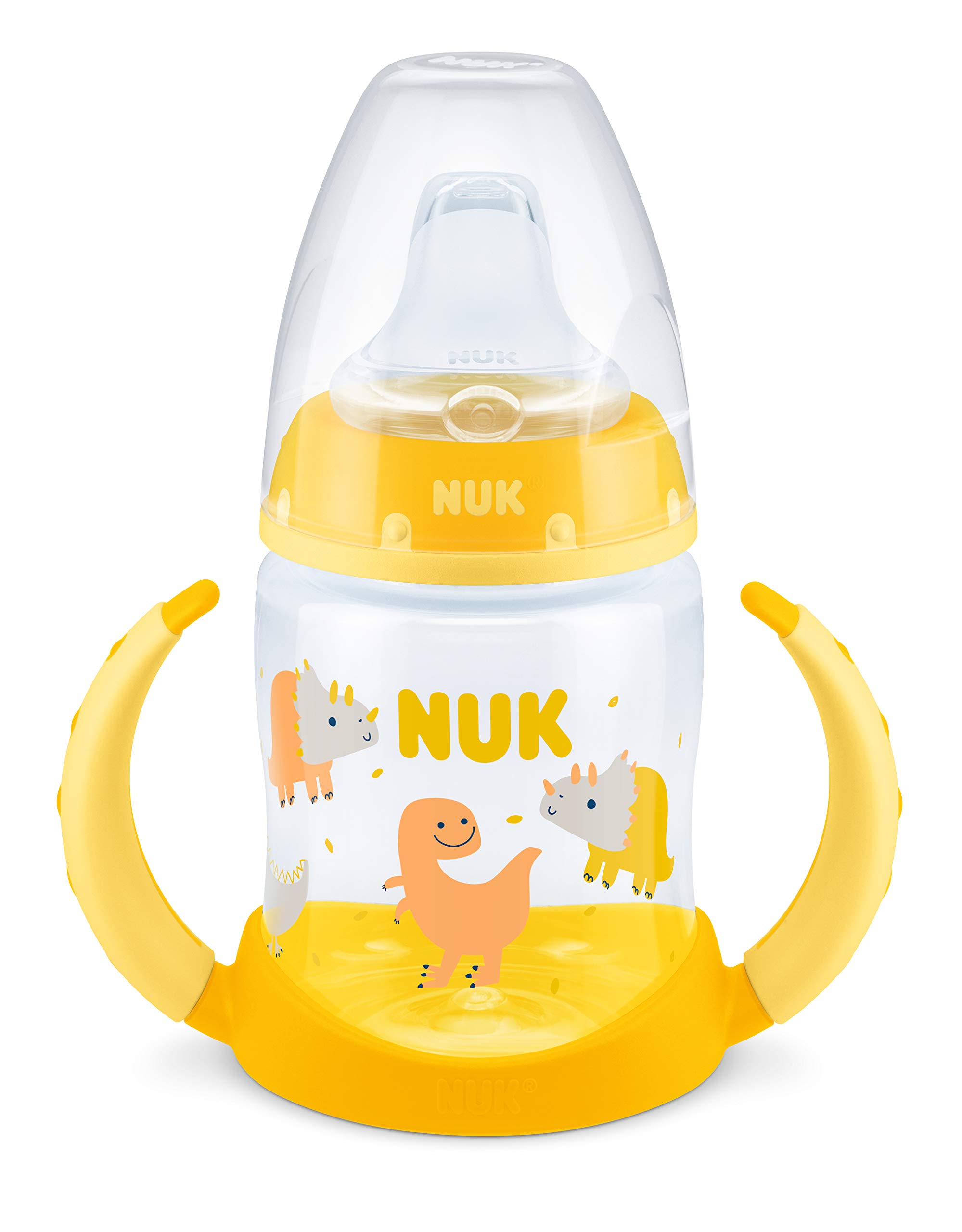 nuk-first-choice-tazza-antigoccia-dinosauro-150-ml-6-18-mesi-controllo-temperatu image 4