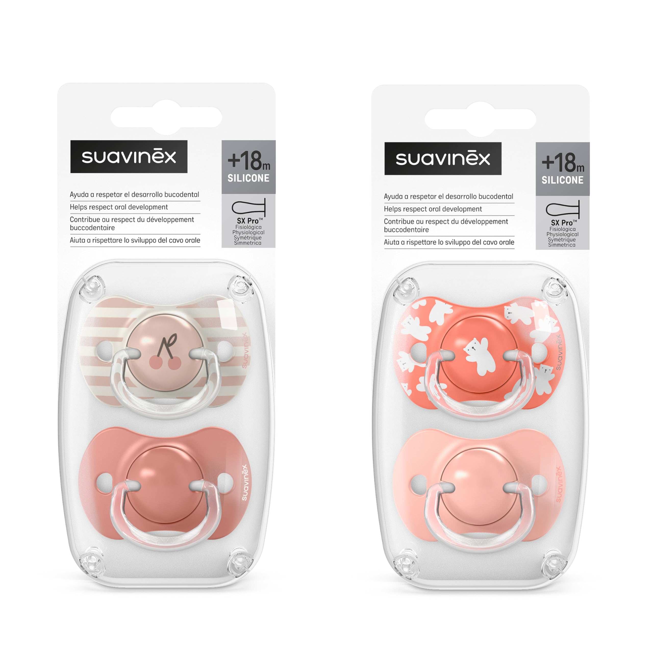 suavinex-sx-pro-birdies-e-wild-free-confezione-4-ciucci-fisiologici-in-silicone- image 6