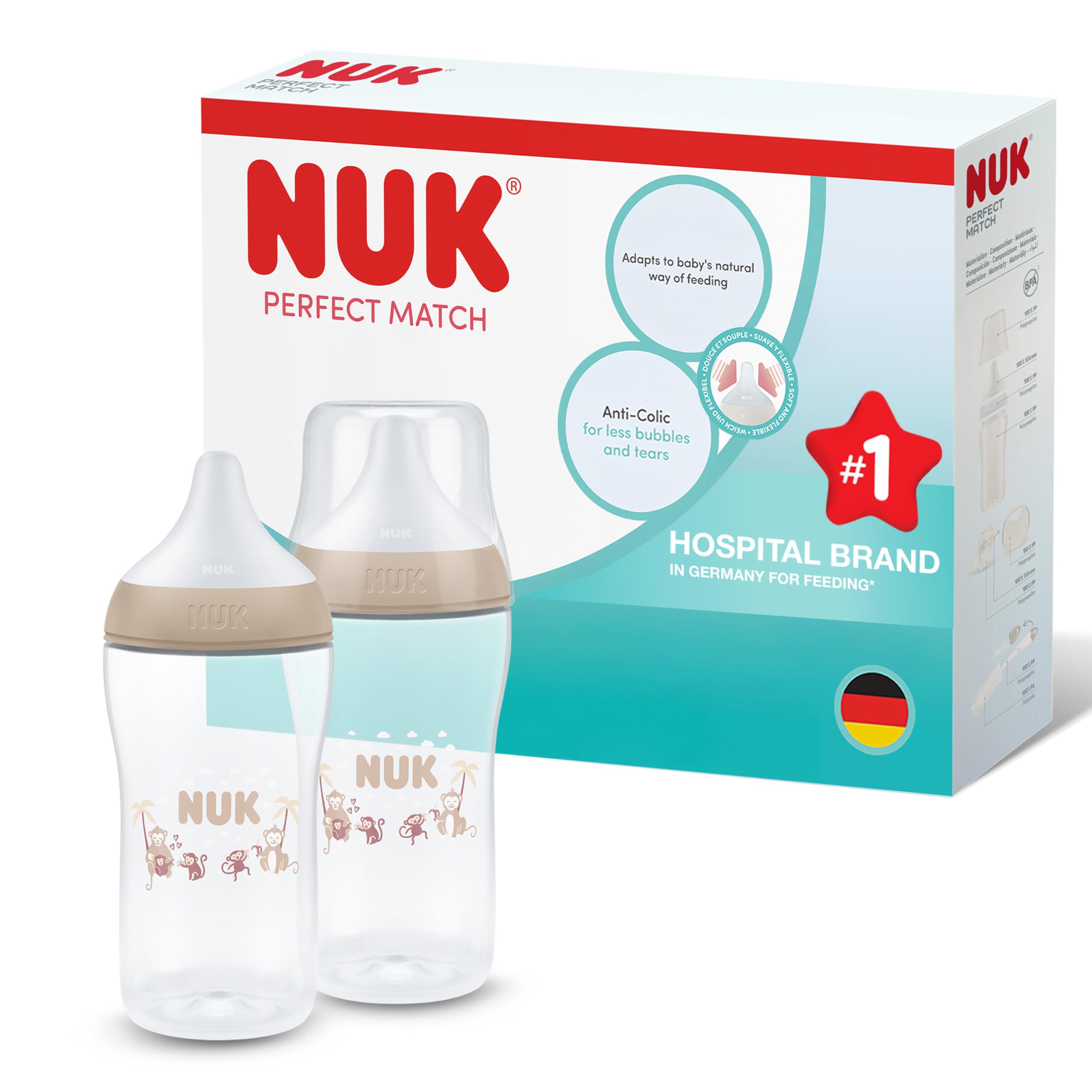 nuk-biberon-perfect-match-0-mesi-150-ml-biberon-adattivo-con-tettarella-in-silic image 8