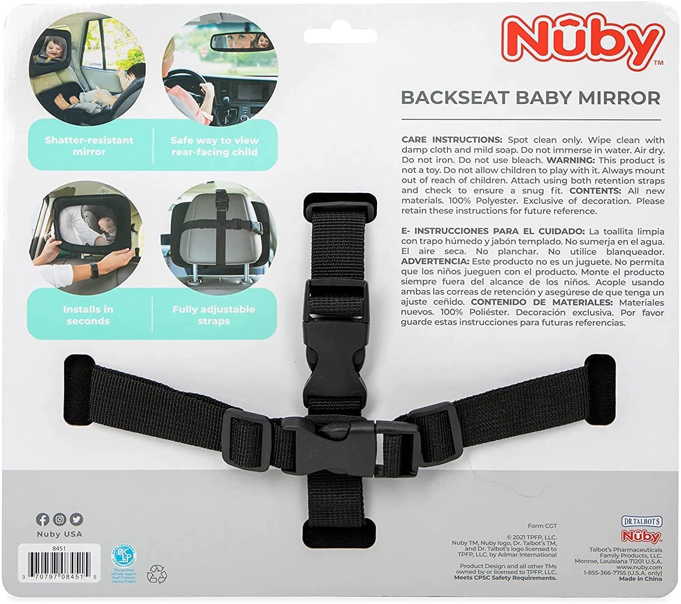 nuby-specchietto-retrovisore-bambini-per-sedile-posteriore-infrangibile-cinghie- image 4