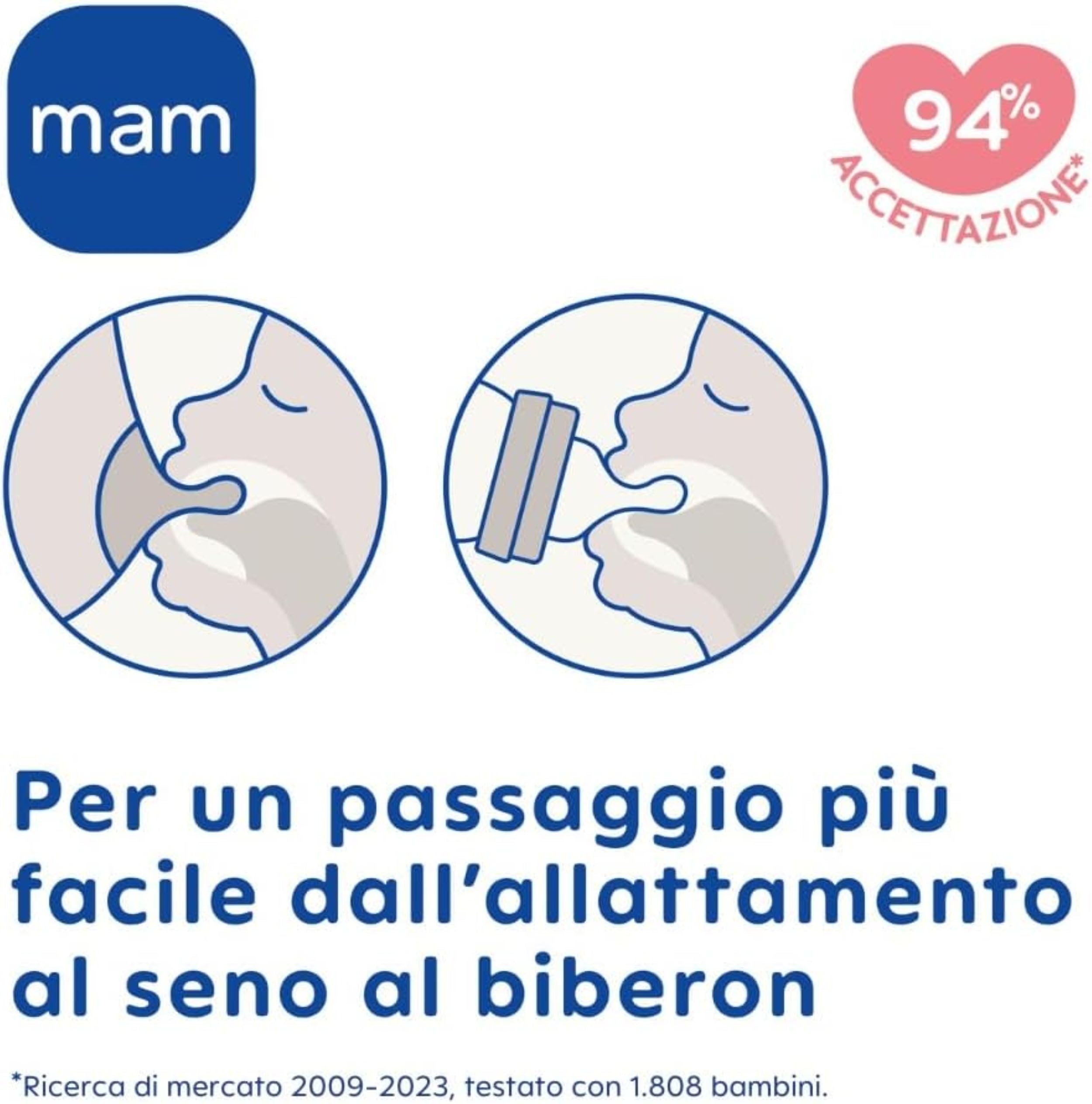 mam-easy-start-biberone-anticolico-320-ml-set-da-2-con-tettarella-misura-3-biber image 2