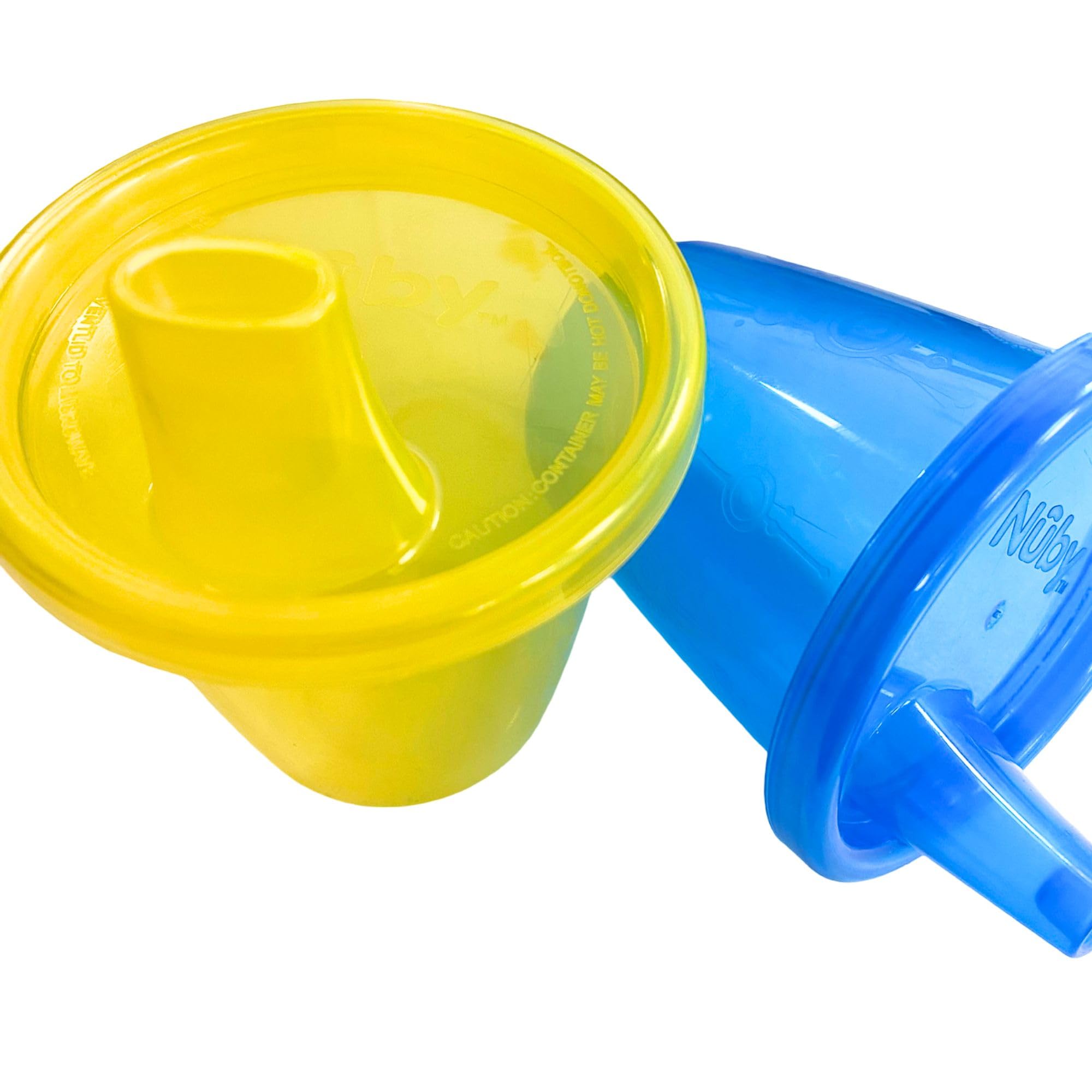 nuby-wash-or-toss-bicchieri-con-beccuccio-in-polipropilene-210-ml-set-da-6-pezzi image 3