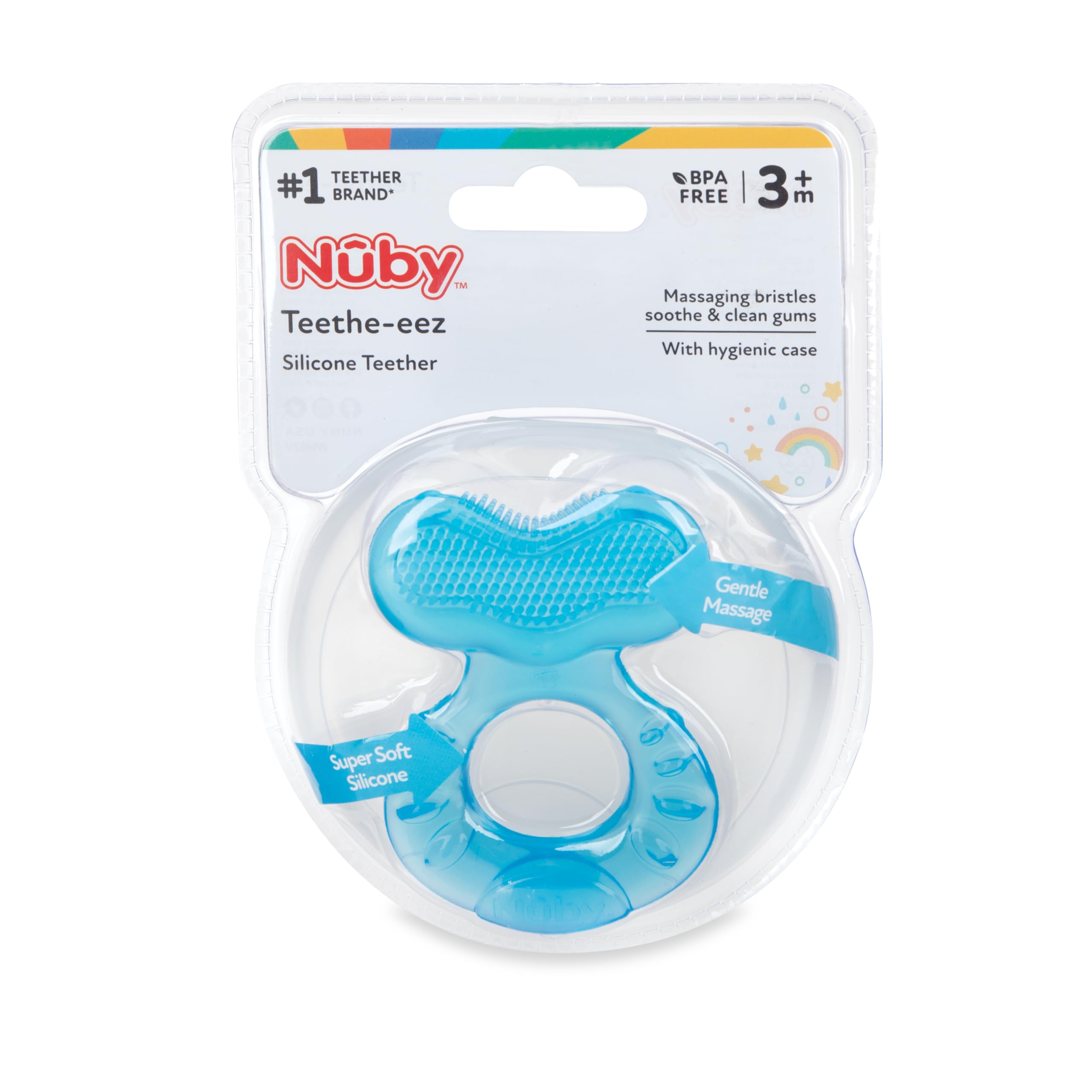 nuby-teethe-eez-anello-massaggiagengive-in-silicone-super-morbido-con-setole-a-f image 5