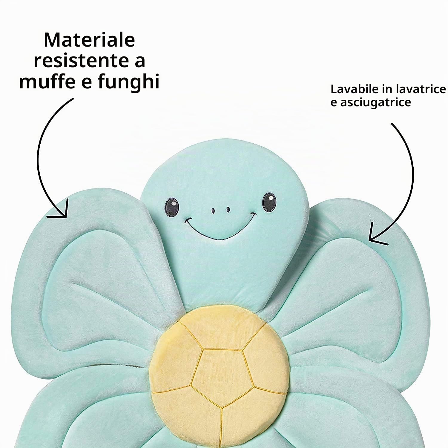 nuby-cuscino-da-bagno-tartaruga-morbido-supporto-bagnetto-per-vasca-o-lavandino- image 3