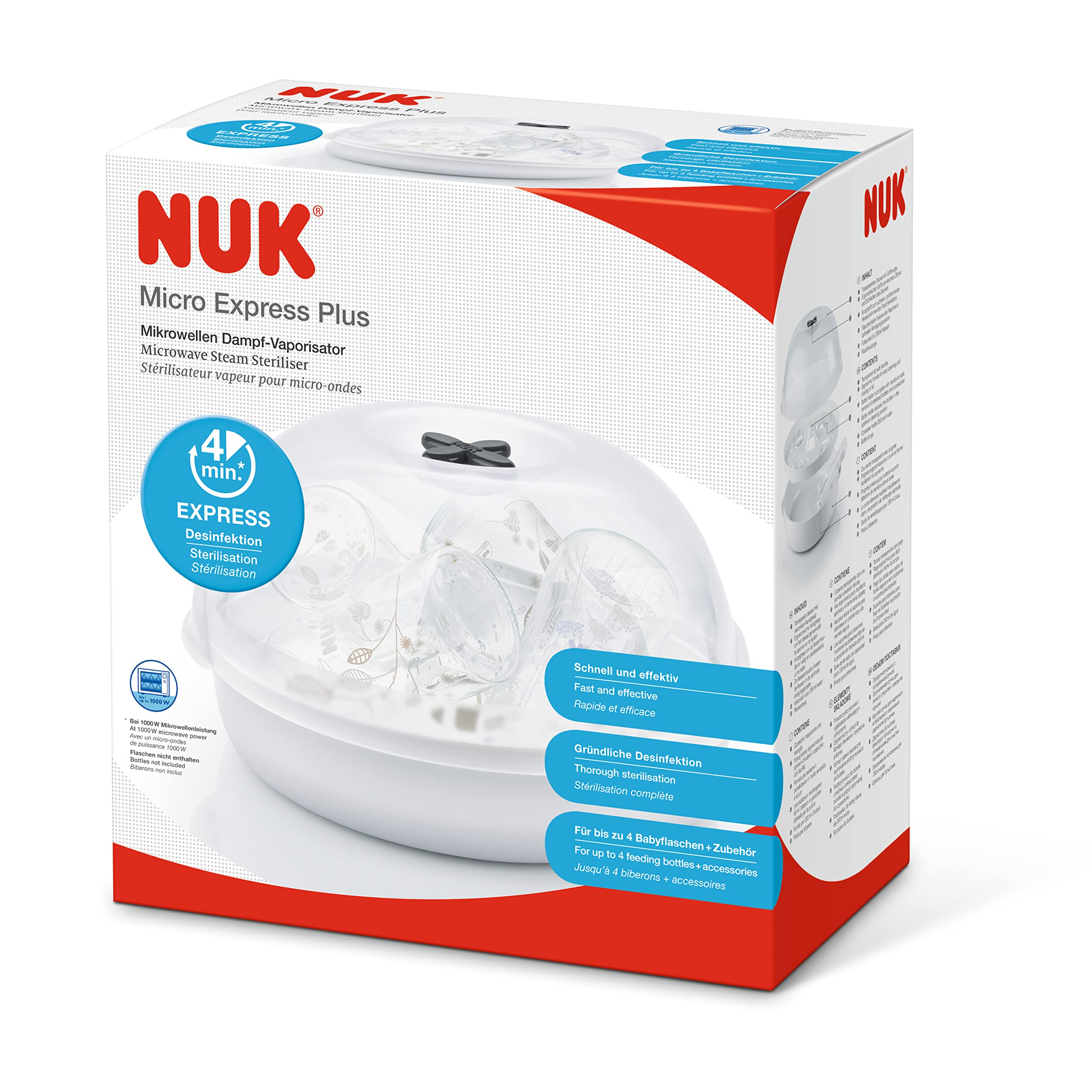 nuk-micro-express-plus-sterilizzatore-biberon-per-microonde-fino-a-4-biberon-in- image 6