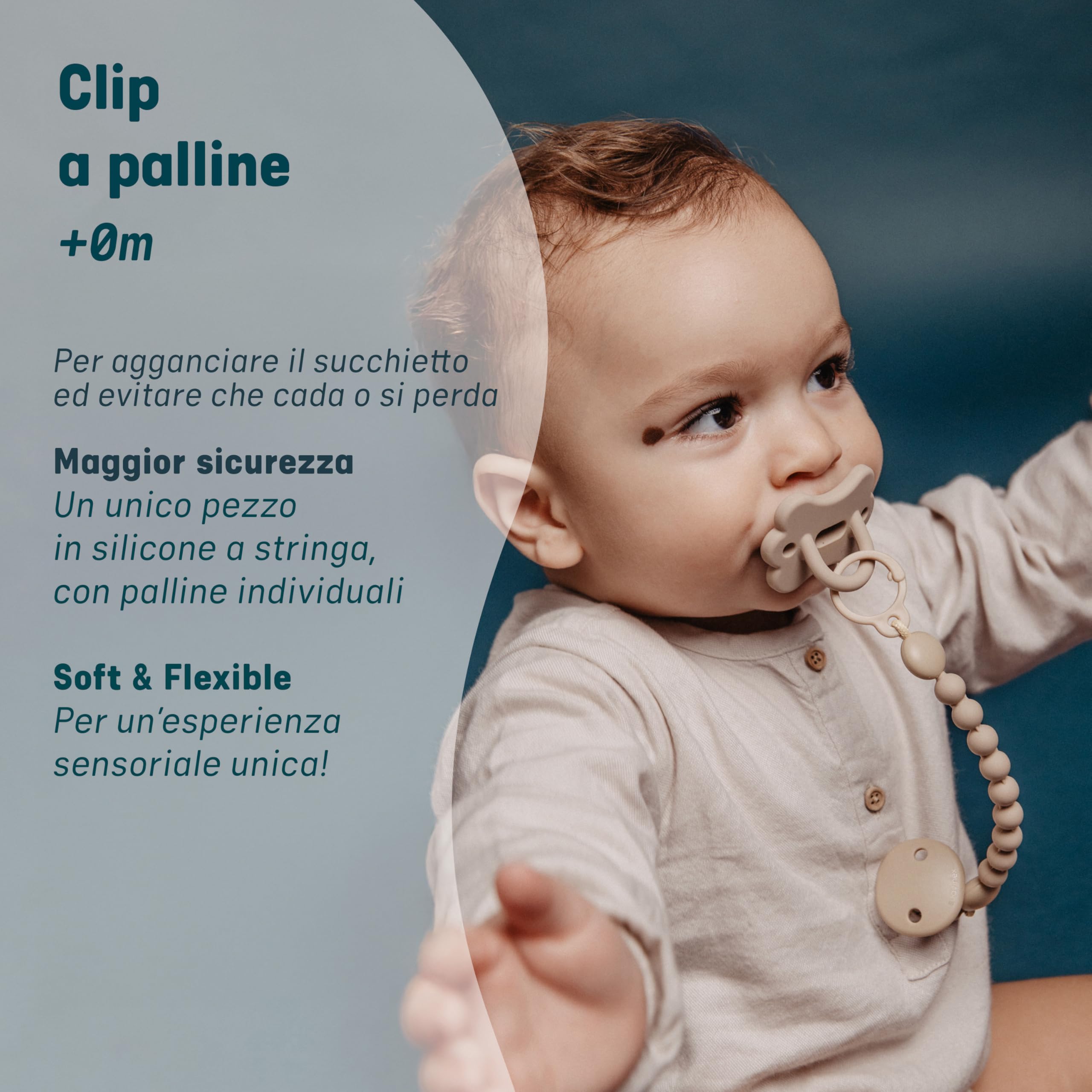 suavinex-clip-porta-ciuccio-in-silicone-monoblocco-color-essence-spilla-catenell image 4