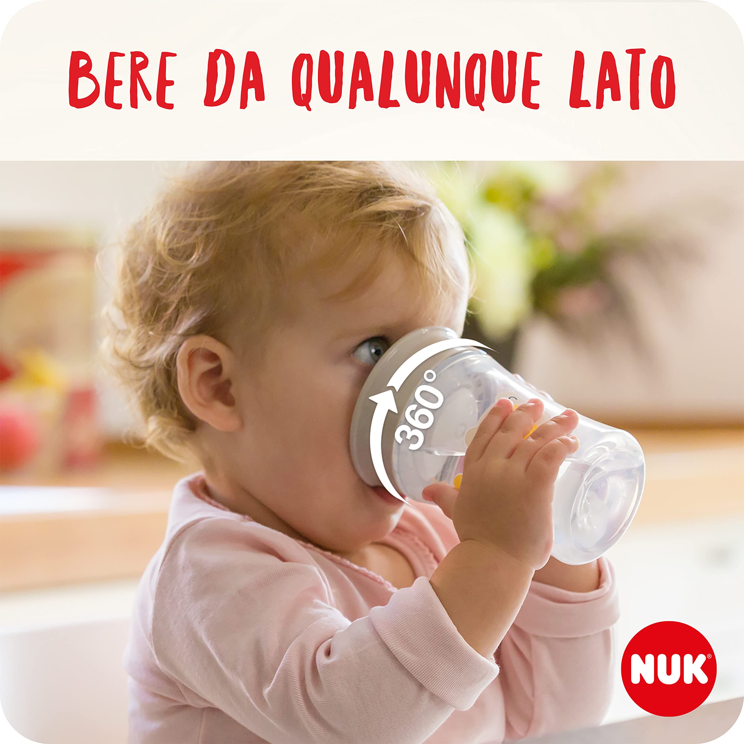 nuk-magic-cup-230-ml-bicchiere-antigoccia-a-bordo-360-8-mesi-senza-bpa-disney-to image 2