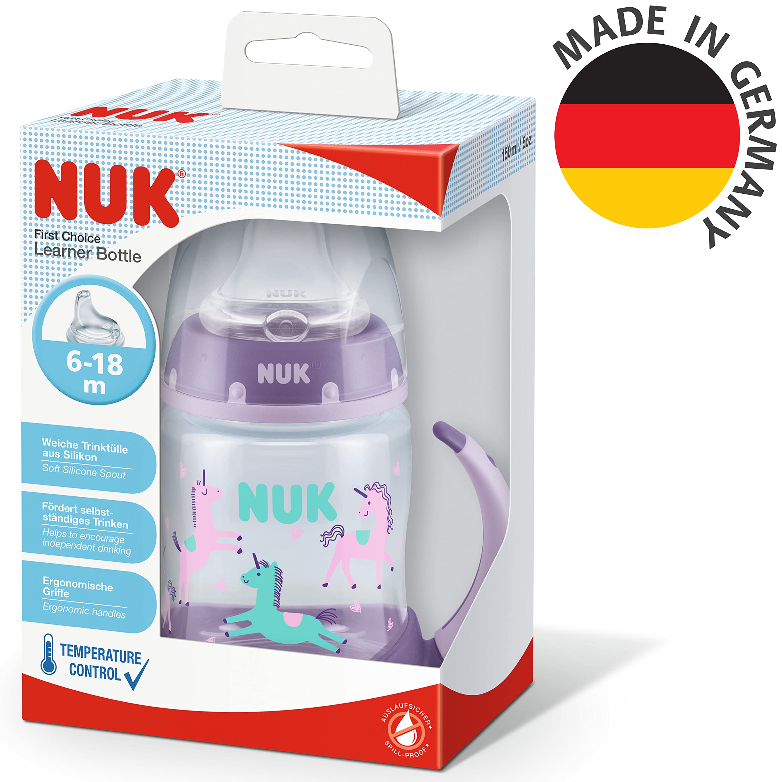 nuk-first-choice-tazza-antigoccia-unicorno-150-ml-6-18-mesi-controllo-temperatur image 7