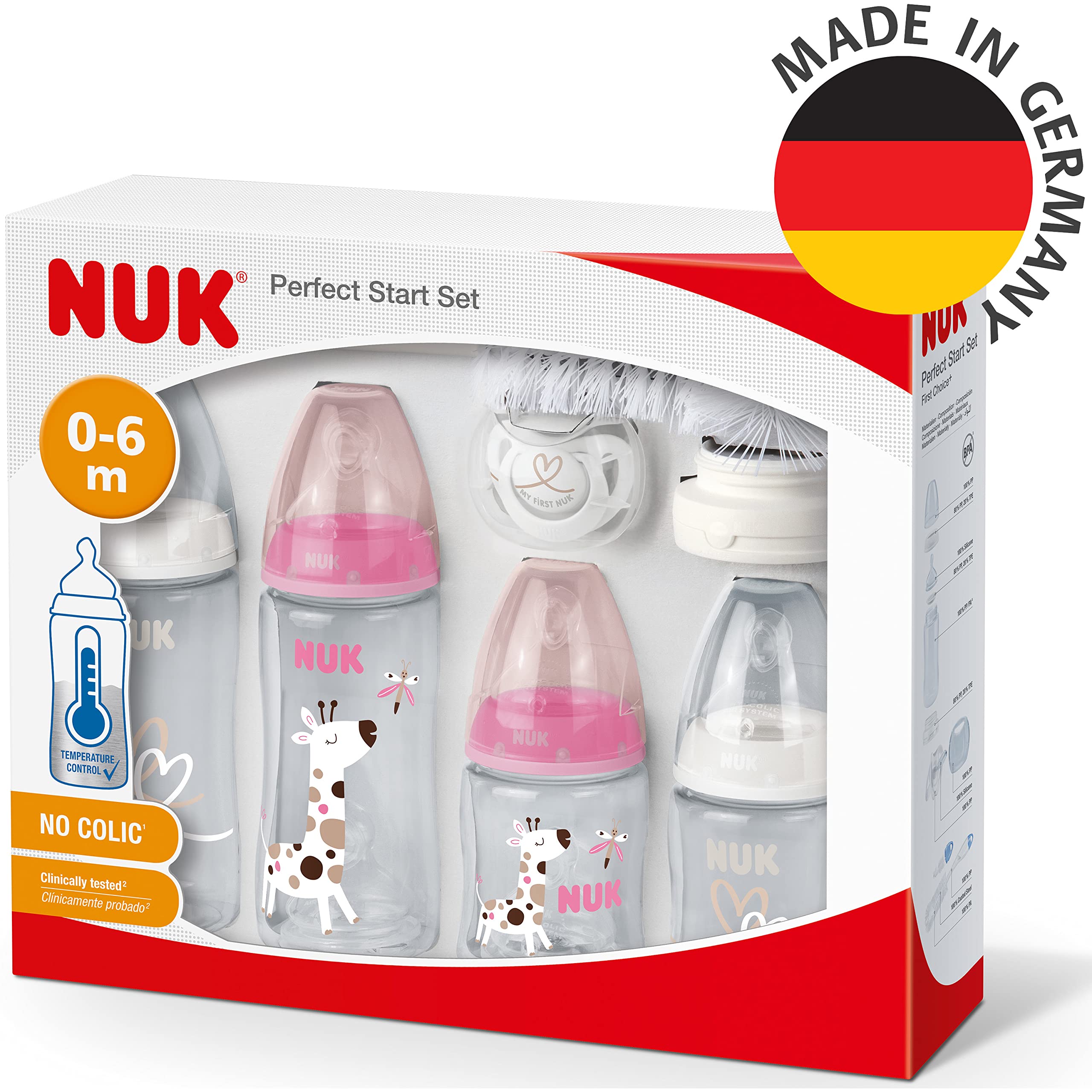 nuk-perfect-start-first-choice-set-biberon-10-pezzi-0-6-mesi-4-biberon-con-contr image 7