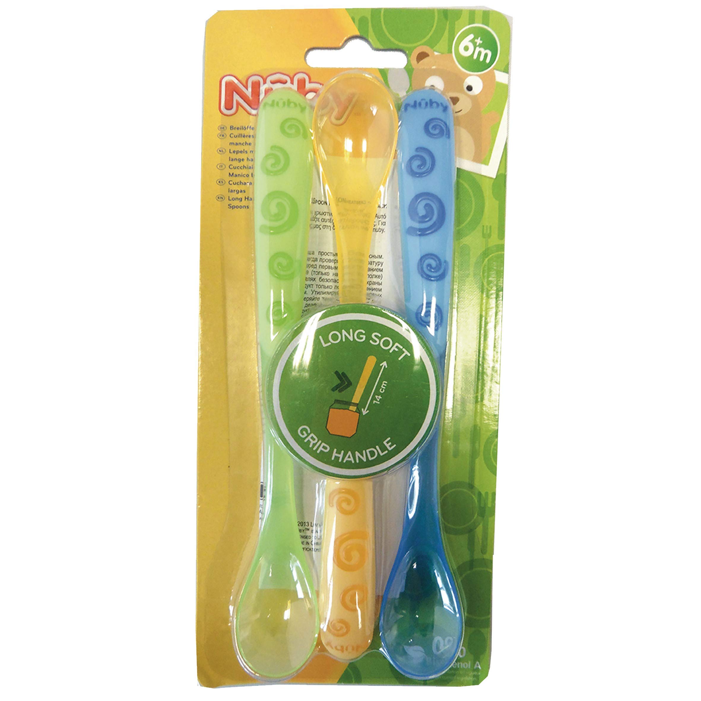 nuby-cucchiaio-lungo-per-svezzamento-manico-18-cm-per-raggiungere-il-fondo-dei-v image 8