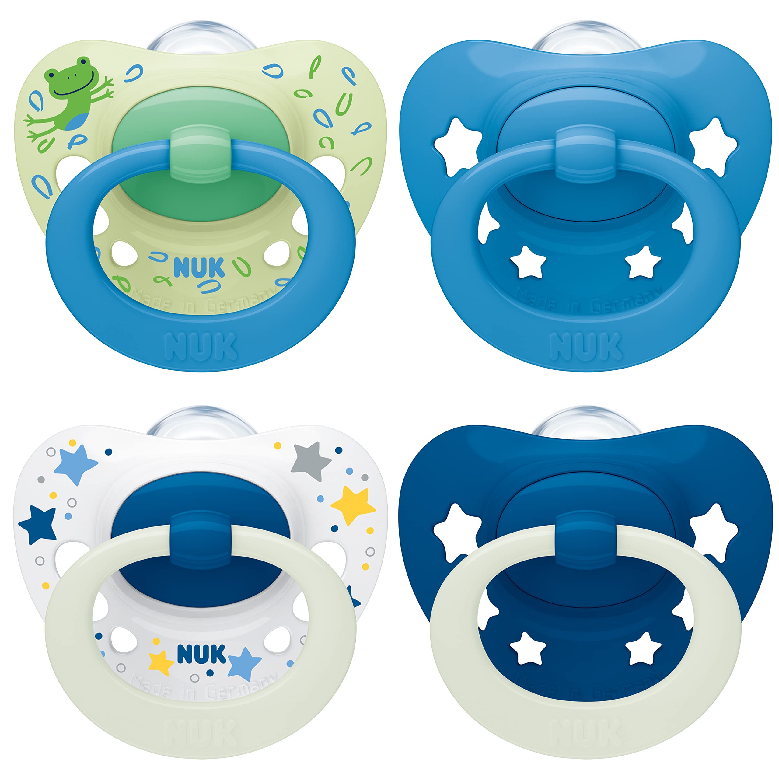 nuk-signature-day-night-ciuccio-ortodontico-in-silicone-senza-bpa-glow-in-the-da image 7
