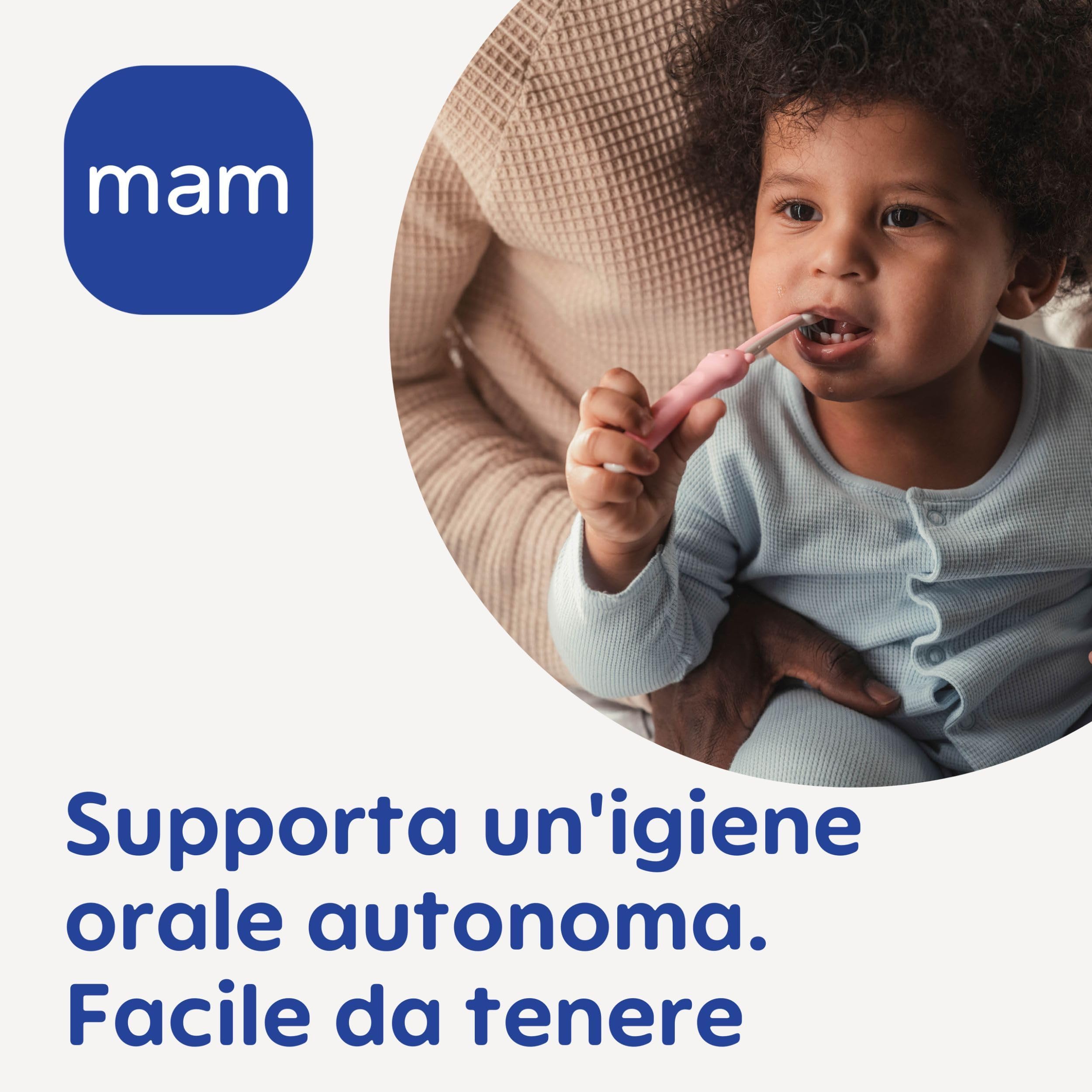 mam-learn-to-brush-set-da-2-spazzolini-denti-bambini-training-brush-5-mesi-e-bab image 2