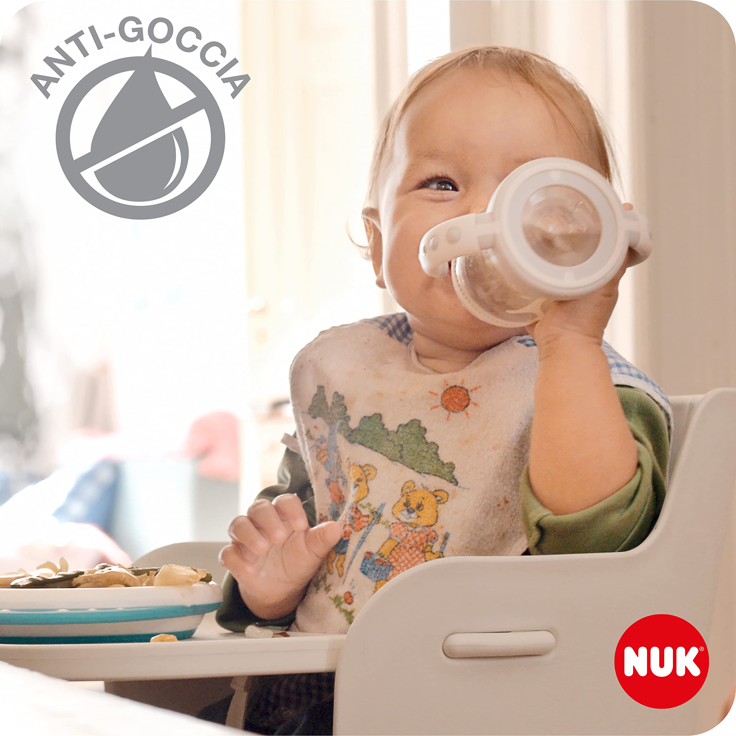 nuk-first-choice-tazza-antigoccia-dinosauro-150-ml-6-18-mesi-controllo-temperatu image 7