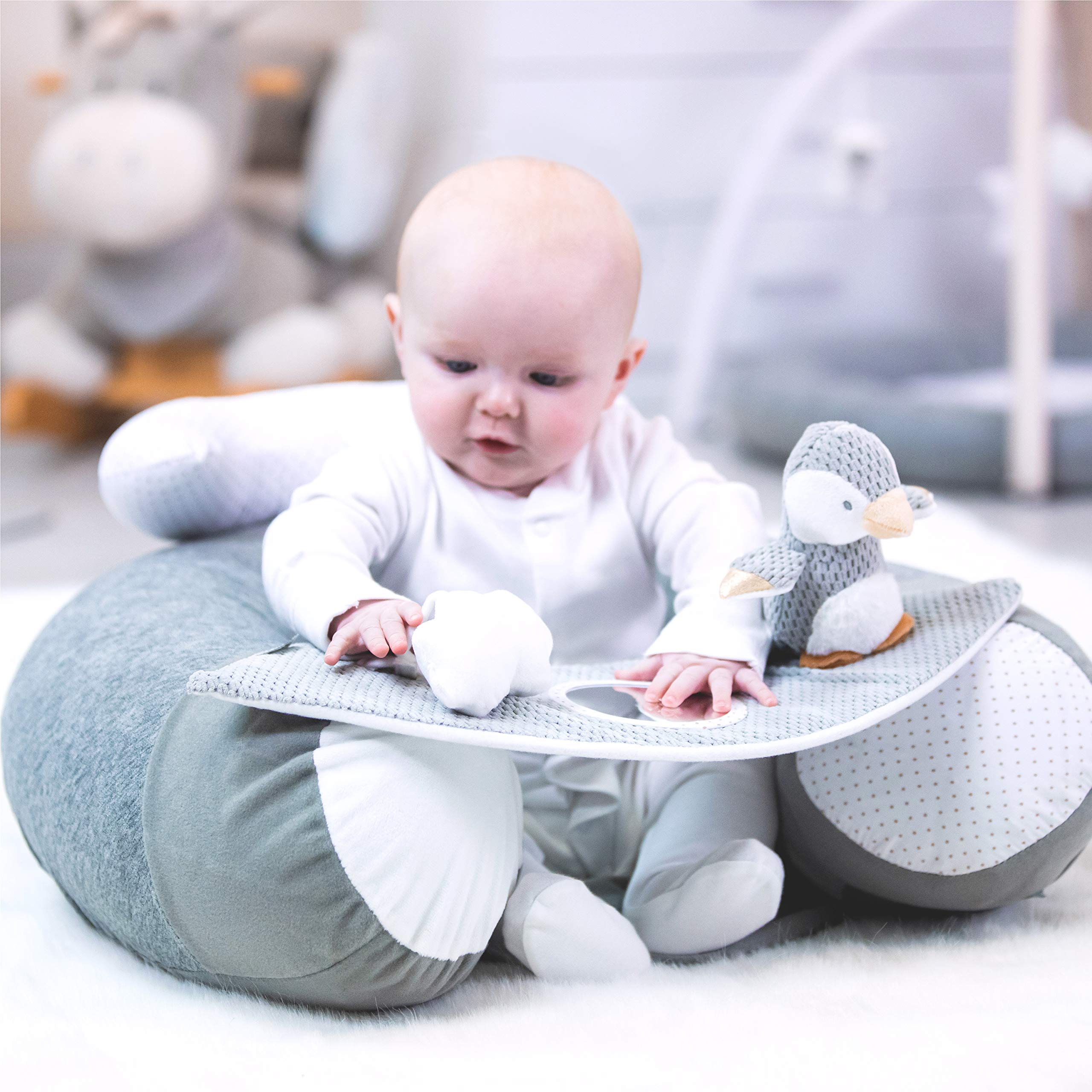nuby-little-penguin-seggiolino-educativo-sit-me-up-gonfiabile-con-giocattoli-e-v image 8