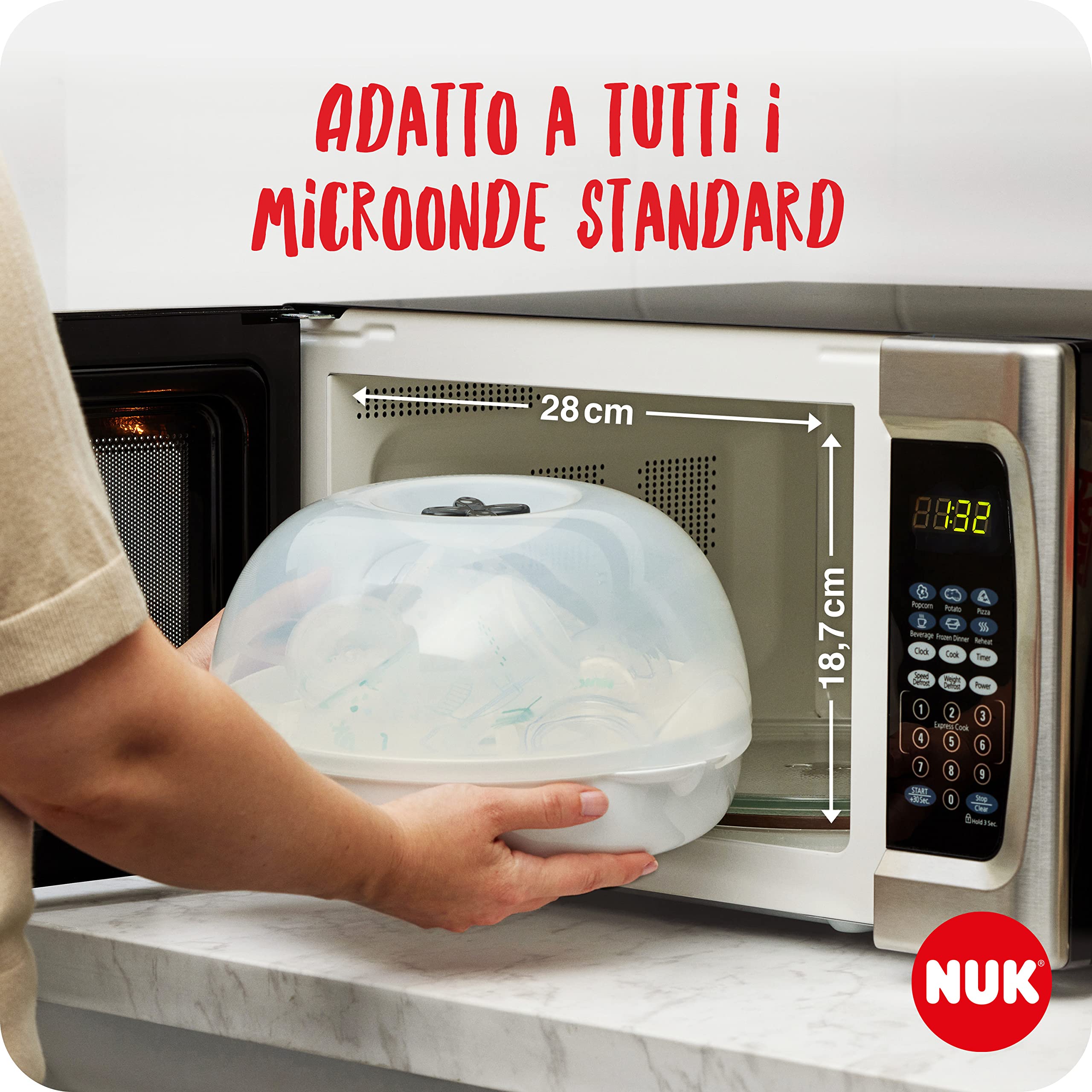nuk-micro-express-plus-sterilizzatore-biberon-per-microonde-fino-a-4-biberon-in- image 4