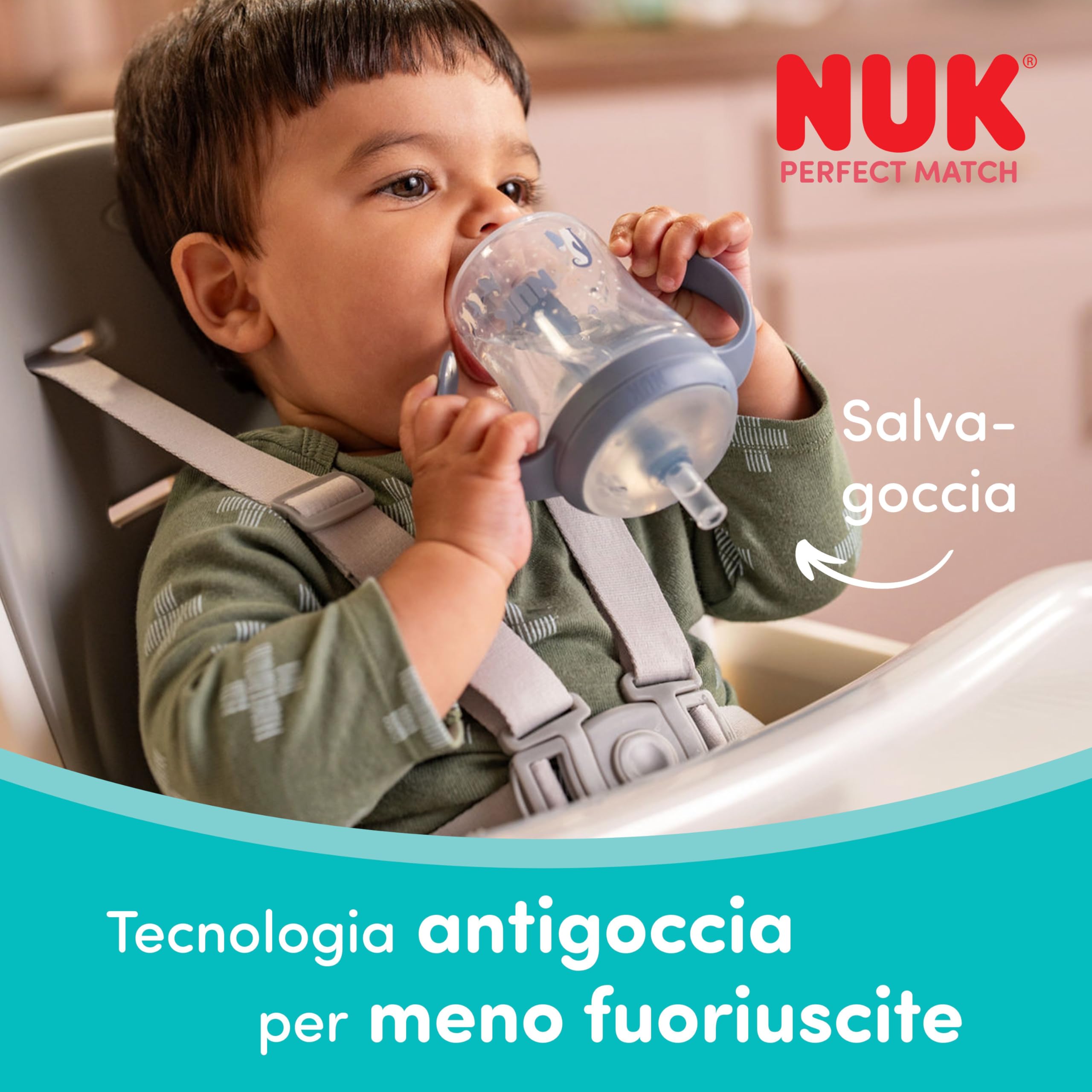 nuk-perfect-match-learner-biberon-tazza-con-cannuccia-260-ml-6-mesi-bicchiere-an image 5