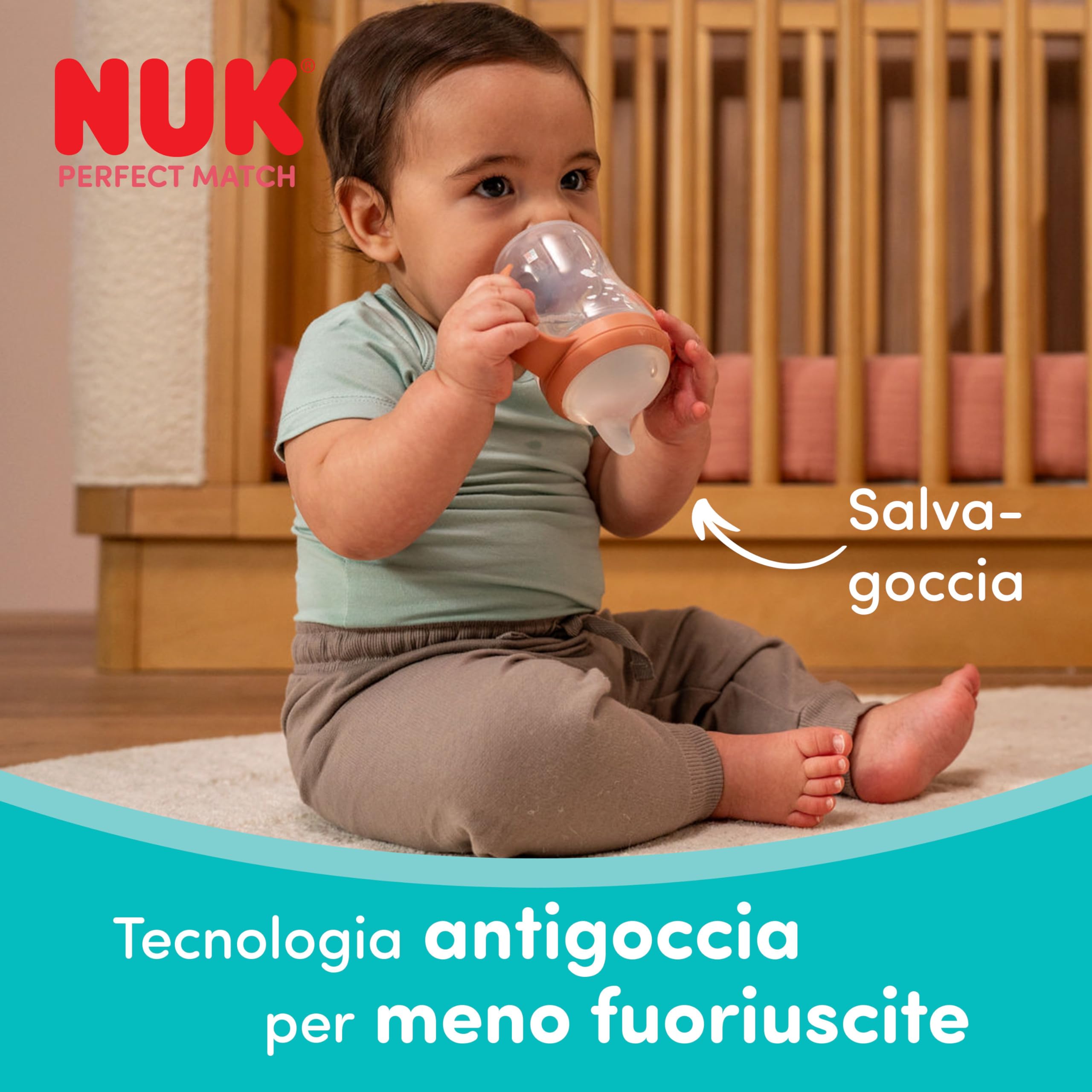 nuk-perfect-match-beccucci-antigoccia-in-silicone-per-biberon-learner-6-mesi-con image 3