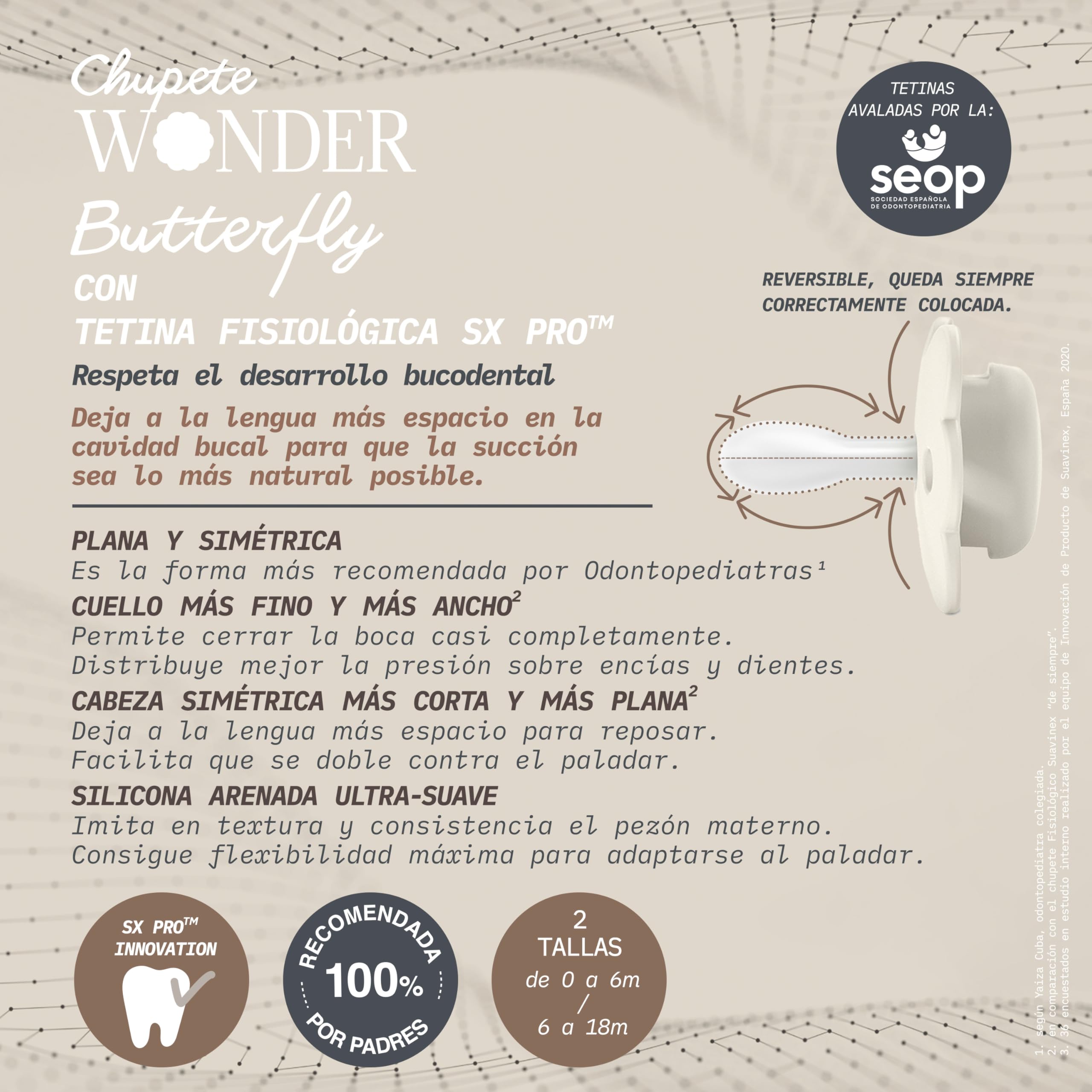 suavinex-sx-pro-ciucci-0-6-mesi-wonderland-beige-confezione-2-tettarella-fisiolo image 6