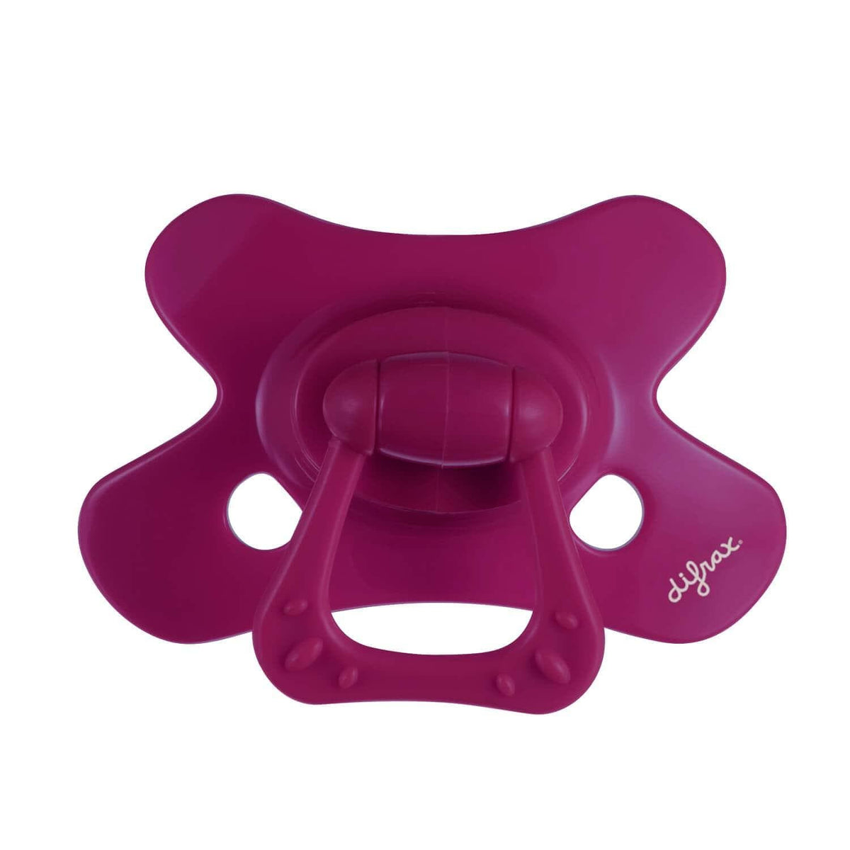 difrax-natural-pure-fopspeen-18-maanden-ciuccio-in-silicone-con-scudo-a-farfalla image 3
